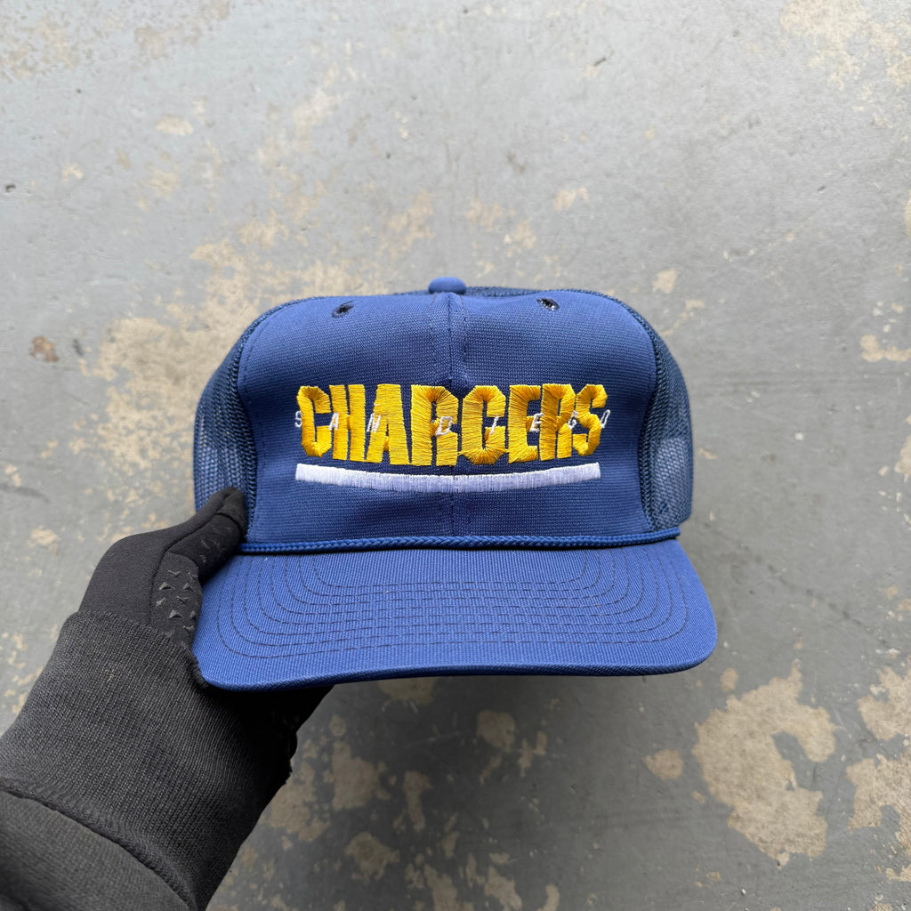 80’S SPORTS SPECIALTIES CHARGERS TRUCKER HAT *LAST ONE AVAILABLE NOW*