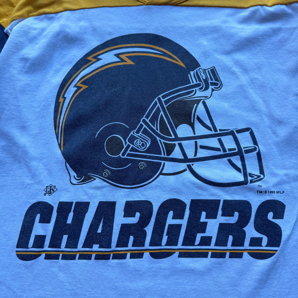 1995 CHARGERS TURTLE NECK TEE (XL)
