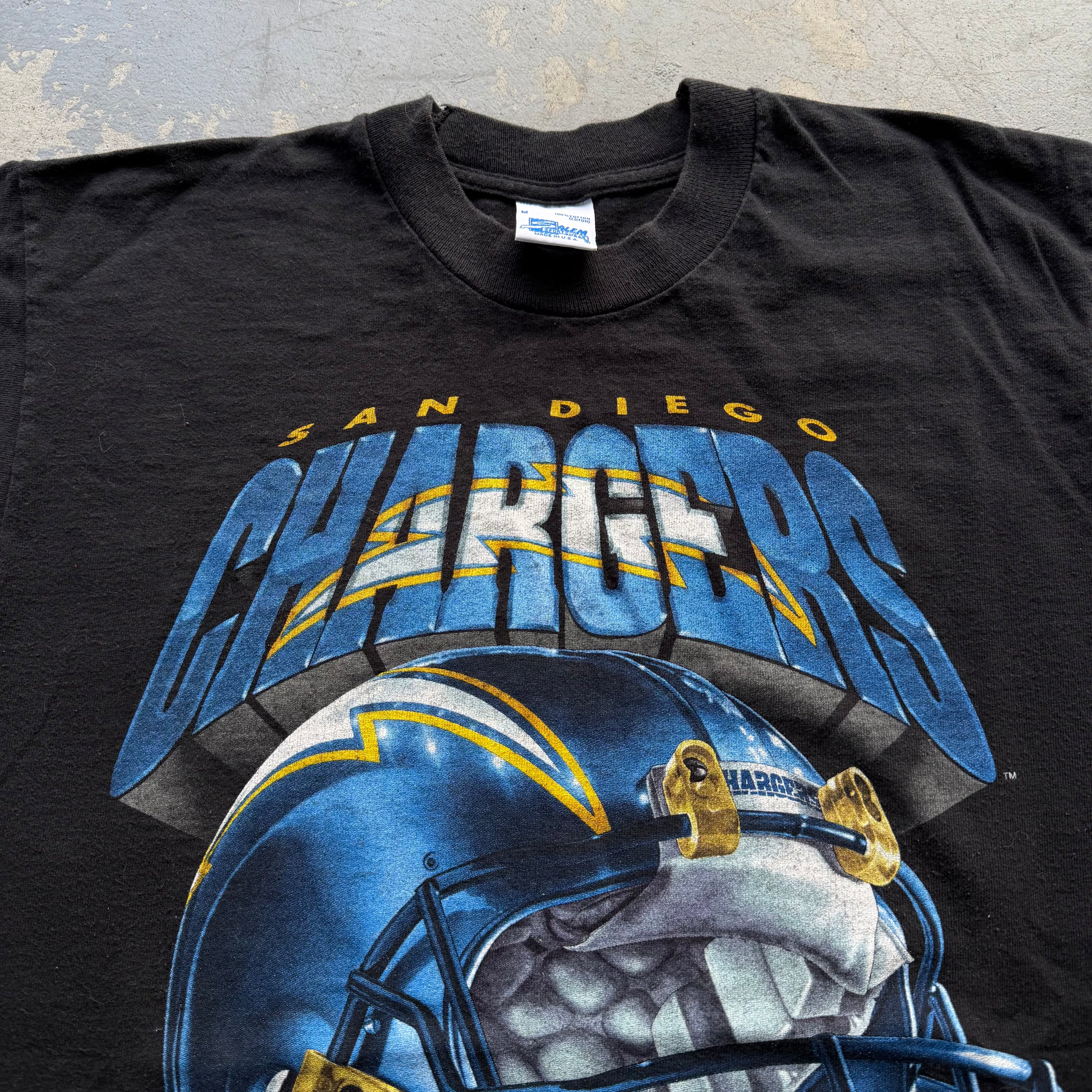 1994 SALEM CHARGERS HELMET TEE (M)