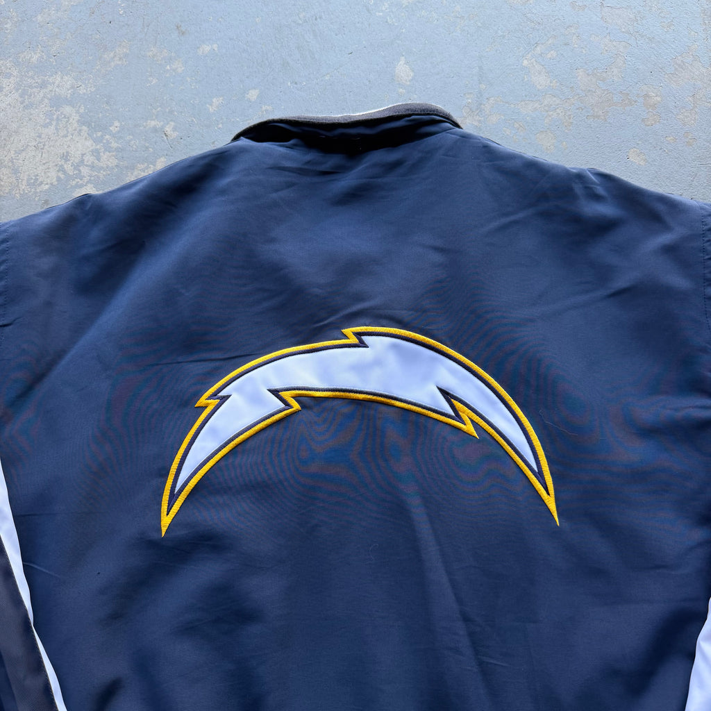 00’S CHARGERS WINDBREAKER ZIP UP JACKET (XXL)