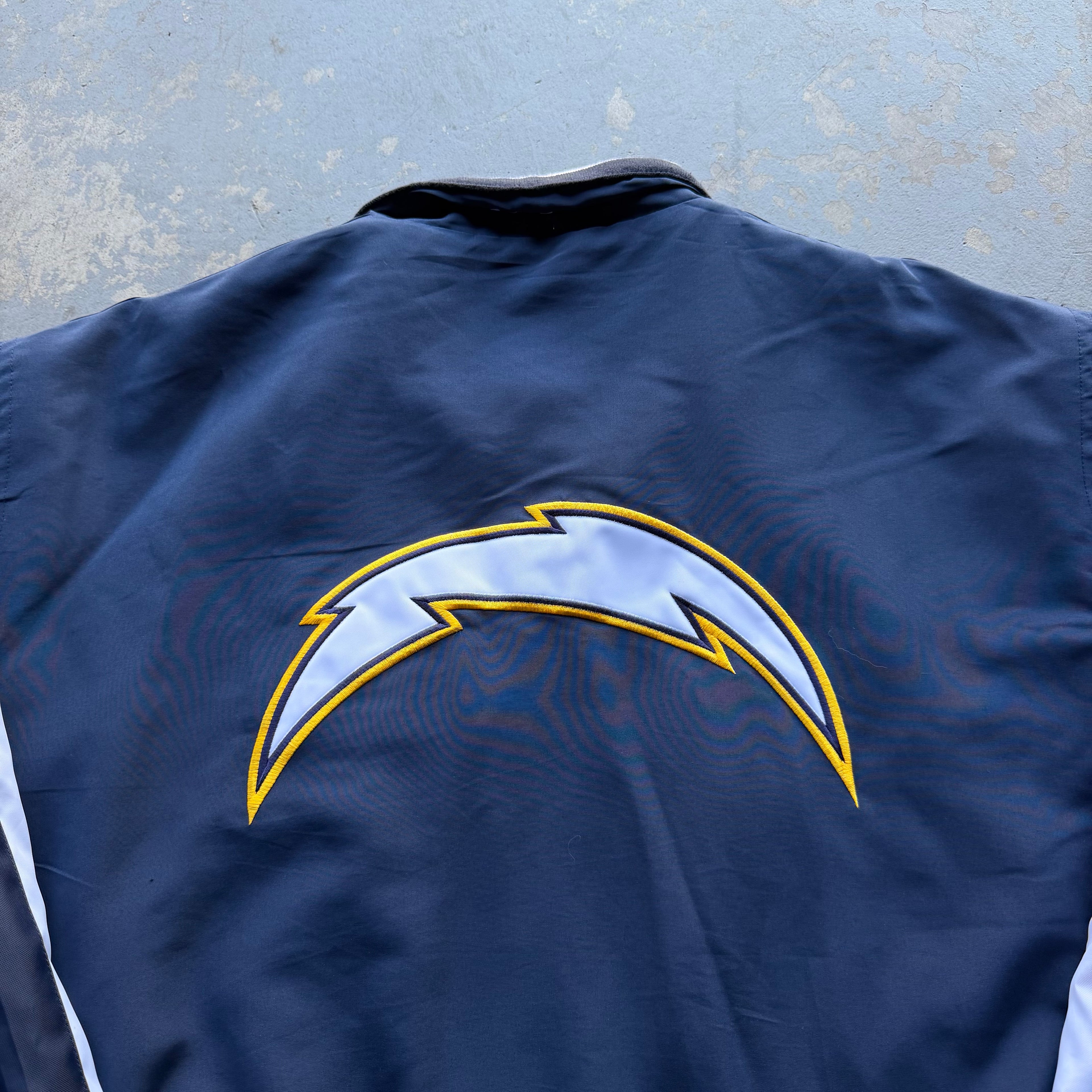 00’S CHARGERS WINDBREAKER ZIP UP JACKET (XXL)