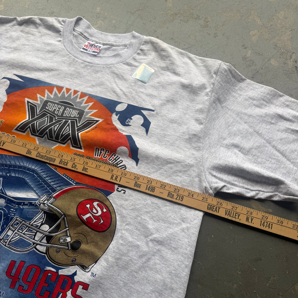 90'S CHARGERS DEADSTOCK SUPERBOWL XXIX T-SHIRT (2XL)