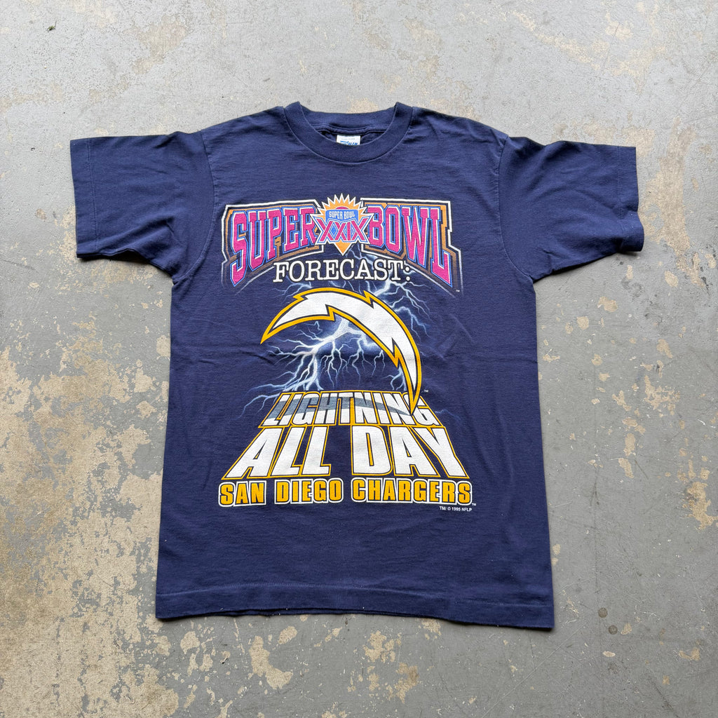 1995 CHARGERS SUPERBOWL FORECAST SALEM T-SHIRT (M)
