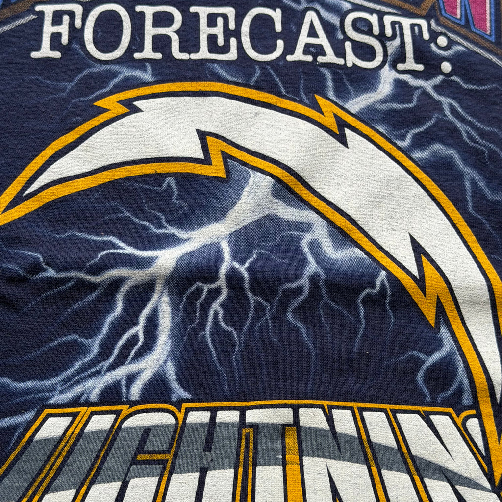 1995 CHARGERS SUPERBOWL FORECAST SALEM T-SHIRT (M)