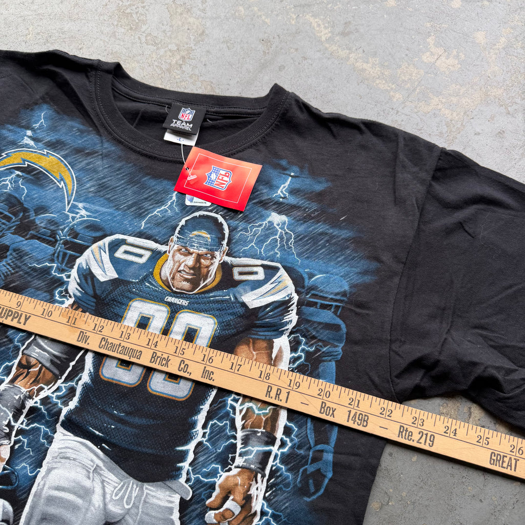00'S CHARGERS 00 LIGHTNING PLAYER DEADSTOCK T-SHIRT (L)