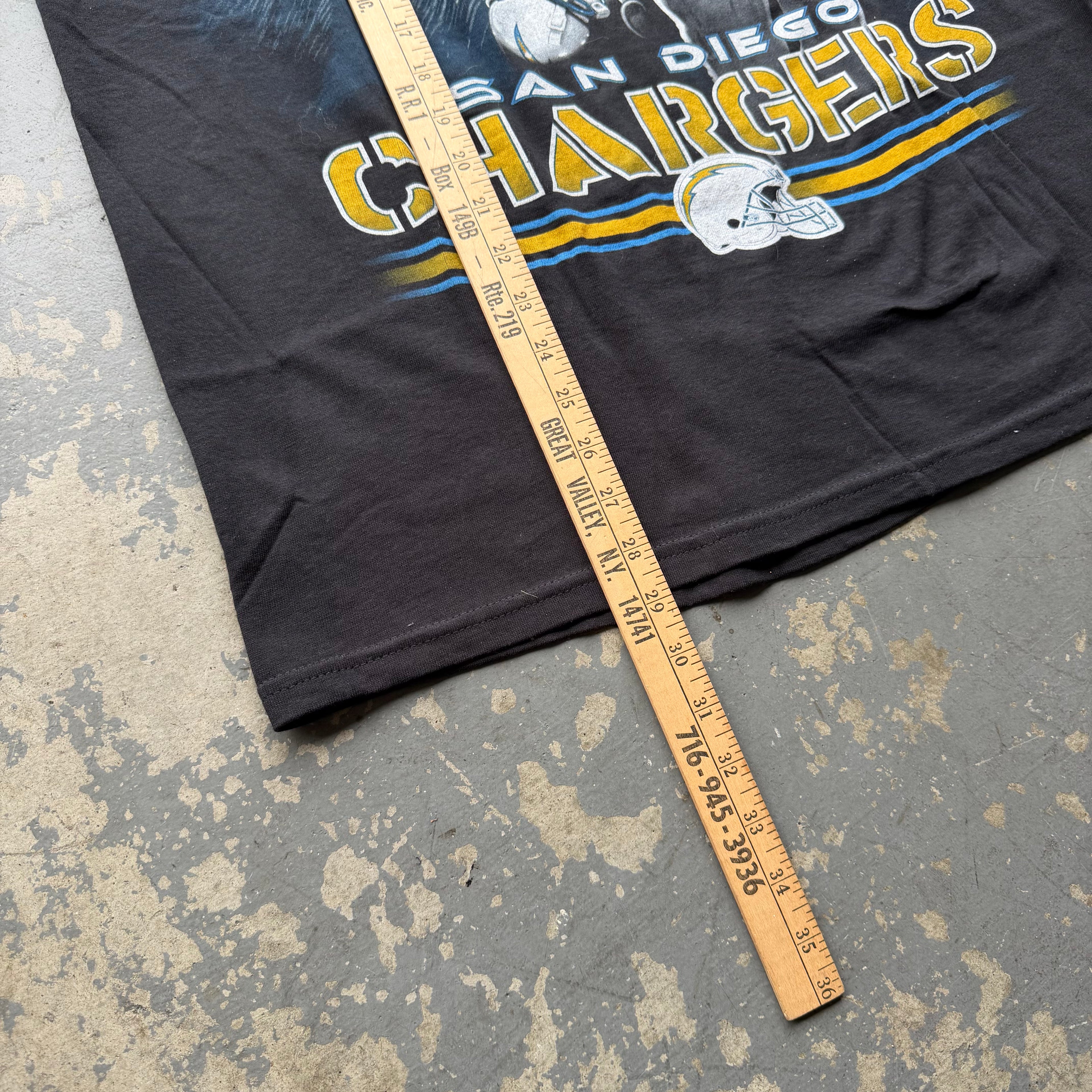 00'S CHARGERS 00 LIGHTNING PLAYER DEADSTOCK T-SHIRT (L)