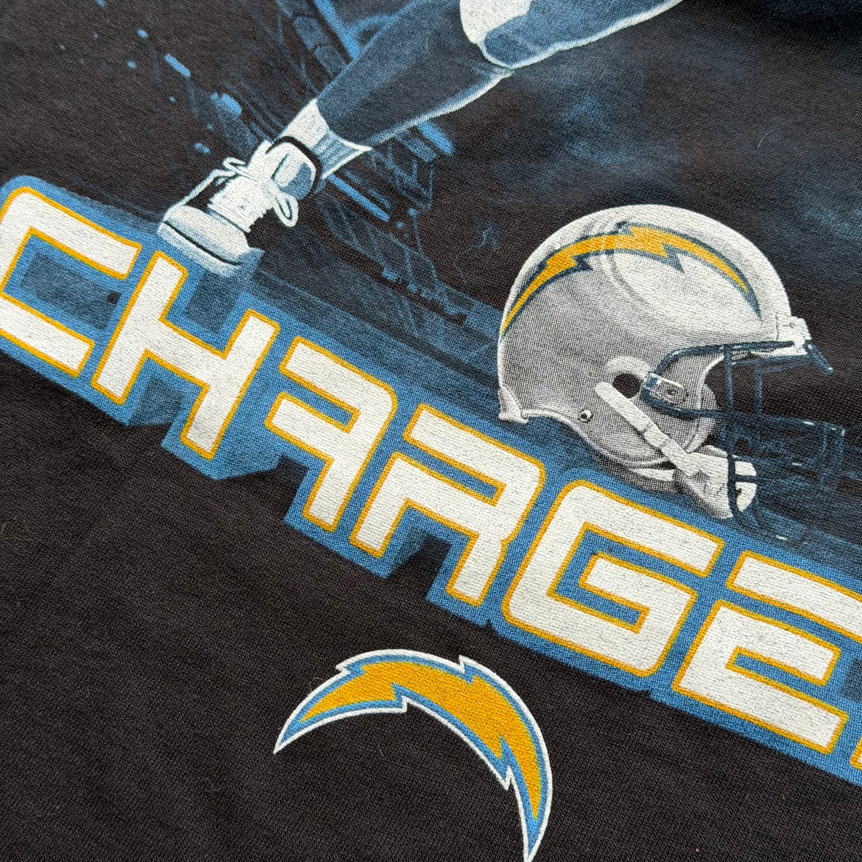 00'S CHARGERS 00 QB PLAYER T-SHIRT (L)