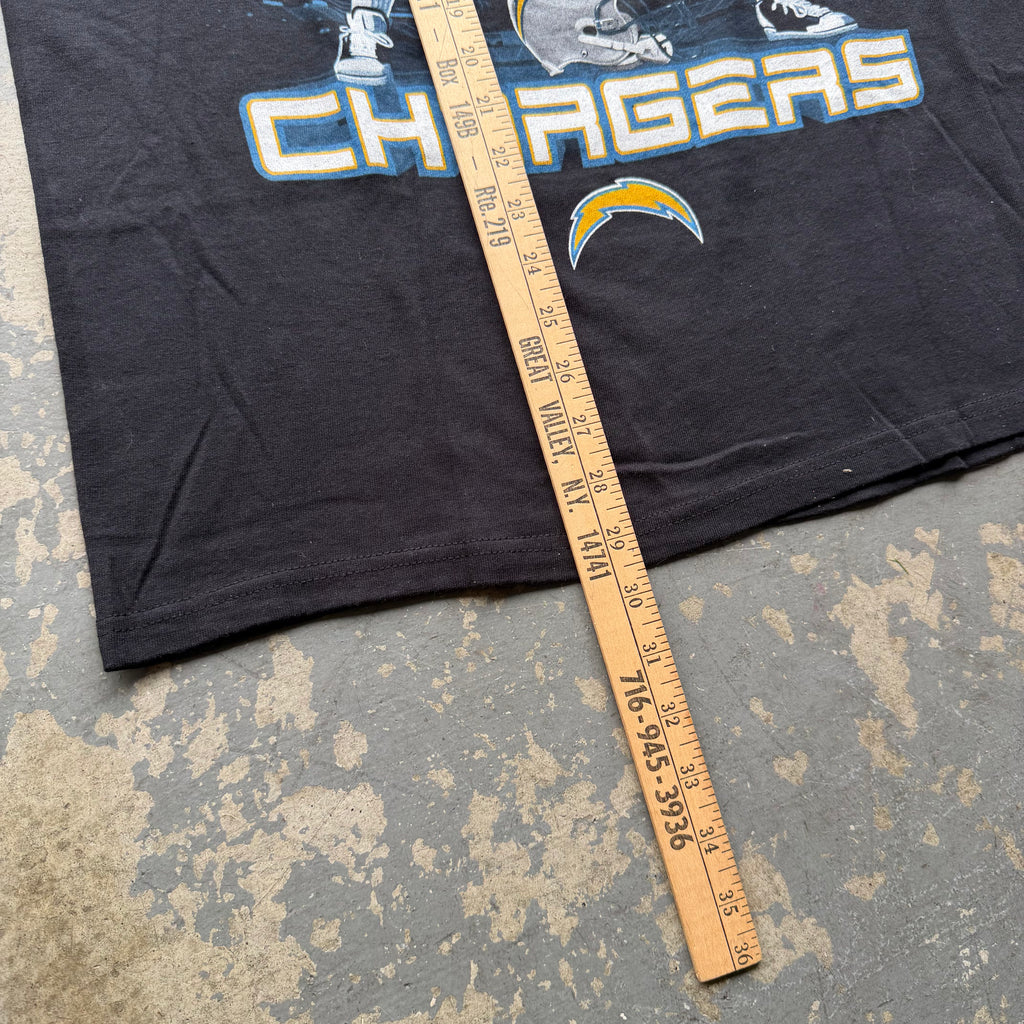 00'S CHARGERS 00 QB PLAYER T-SHIRT (L)