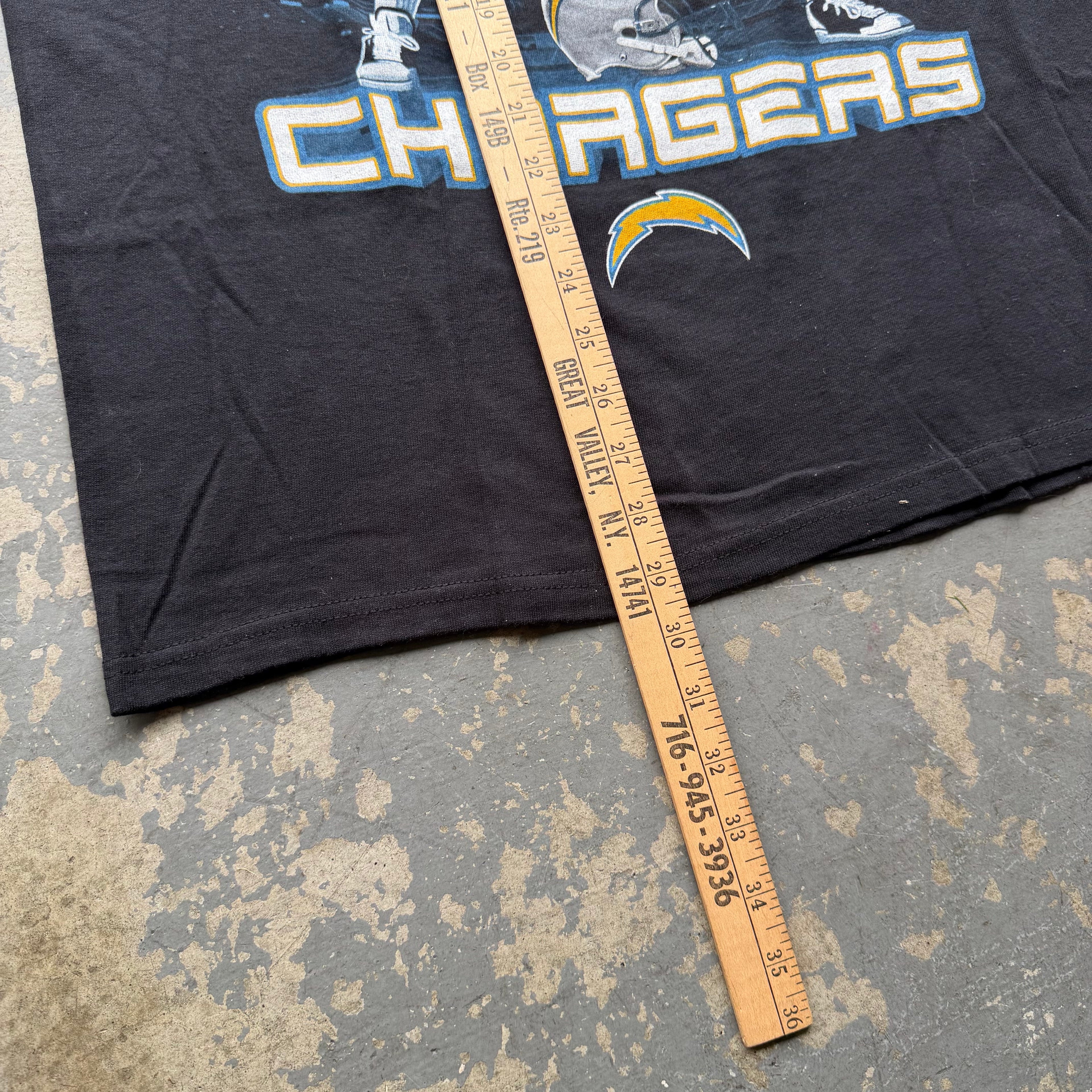 00'S CHARGERS 00 QB PLAYER T-SHIRT (L)