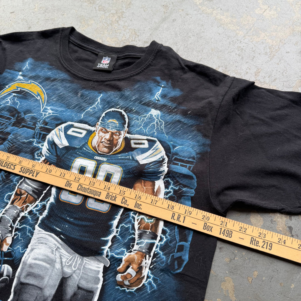 00'S CHARGERS LIGHTNING PLAYER T-SHIRT (L)