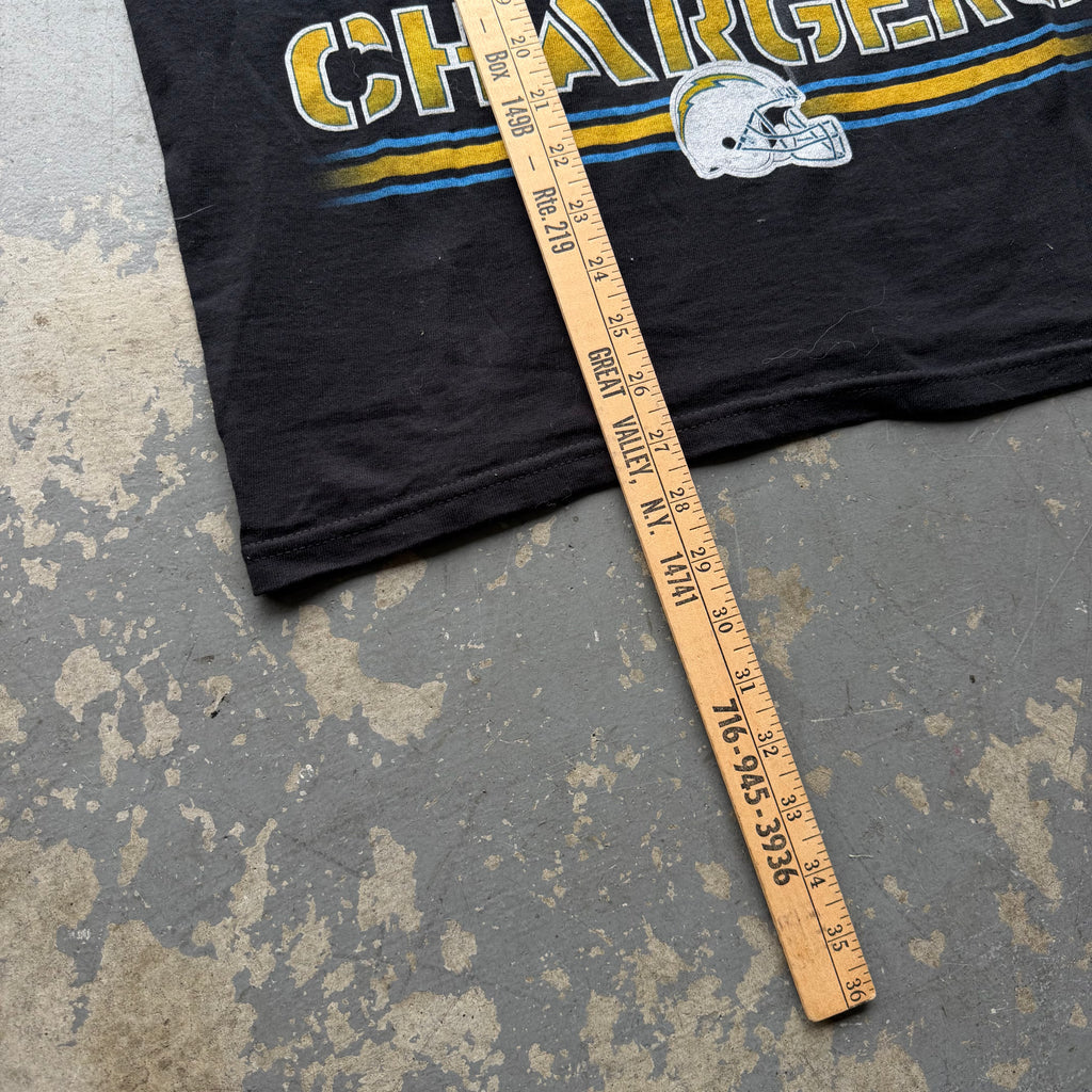 00'S CHARGERS LIGHTNING PLAYER T-SHIRT (L)