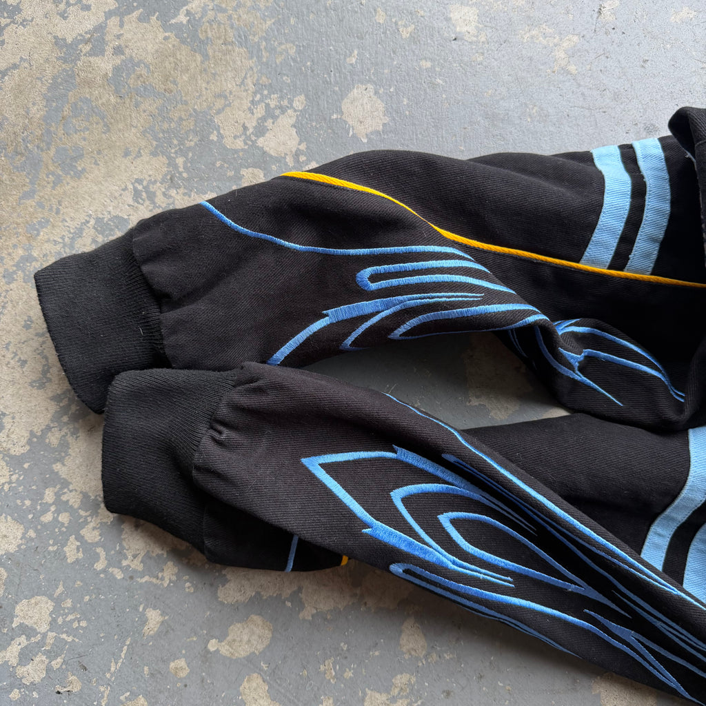 00'S CHARGERS NFL SAN DIEGO BLACK EMBROIDERED JACKET (2XL)