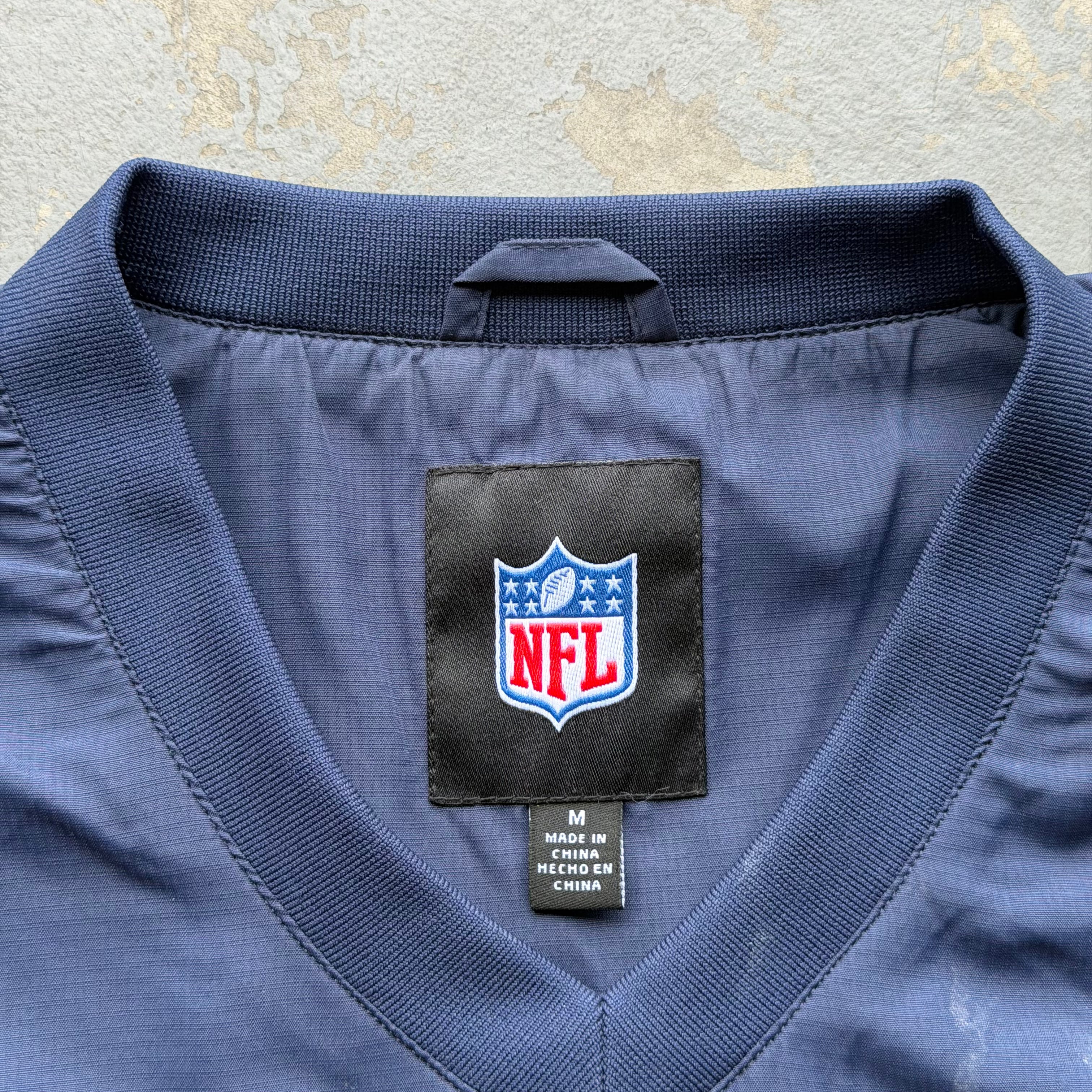 00'S CHARGERS NAVY BLUE PULLOVER WINDBREAKER (M)