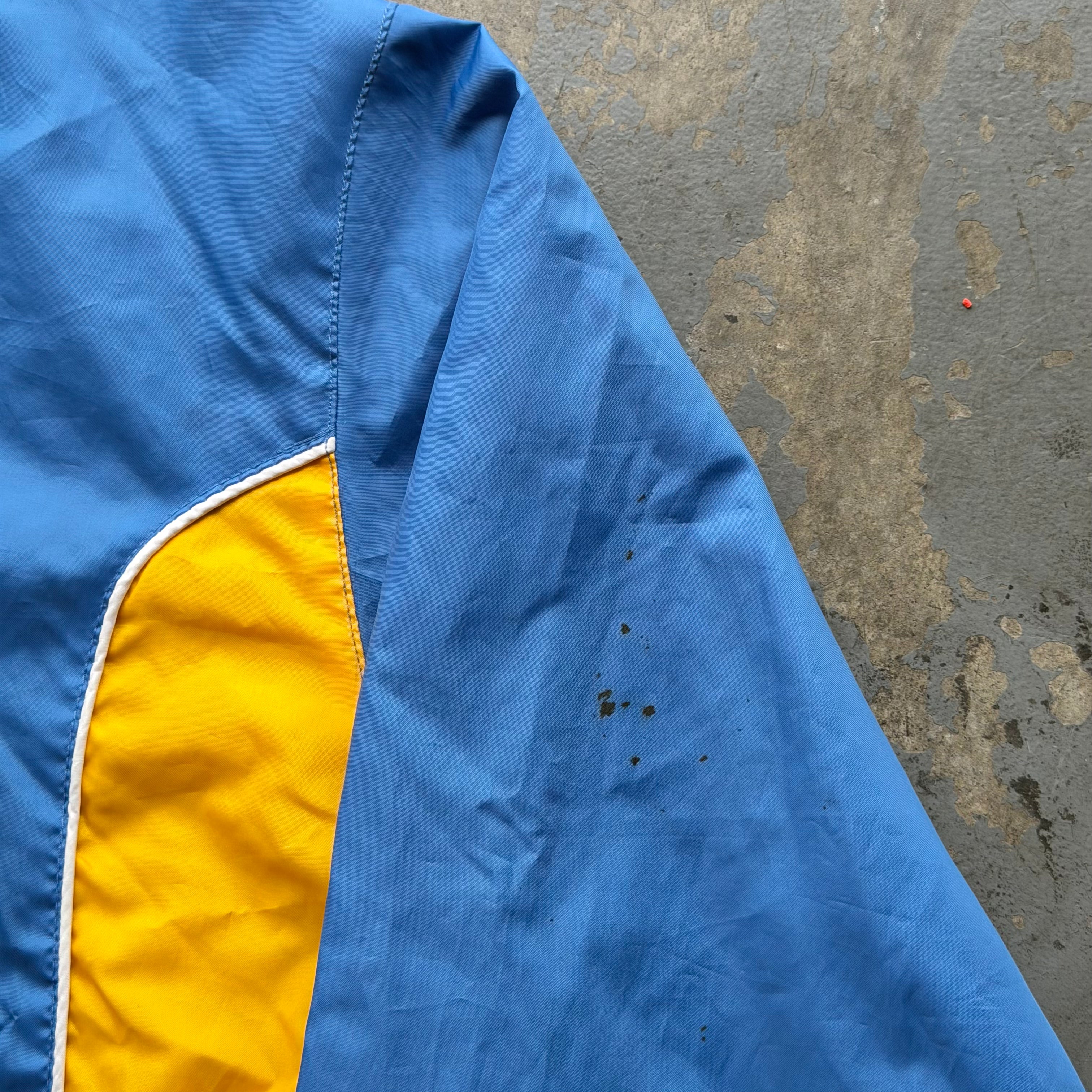 00'S CHARGERS POWDER BLUE NYLON ZIP UP JACKET (2XL)