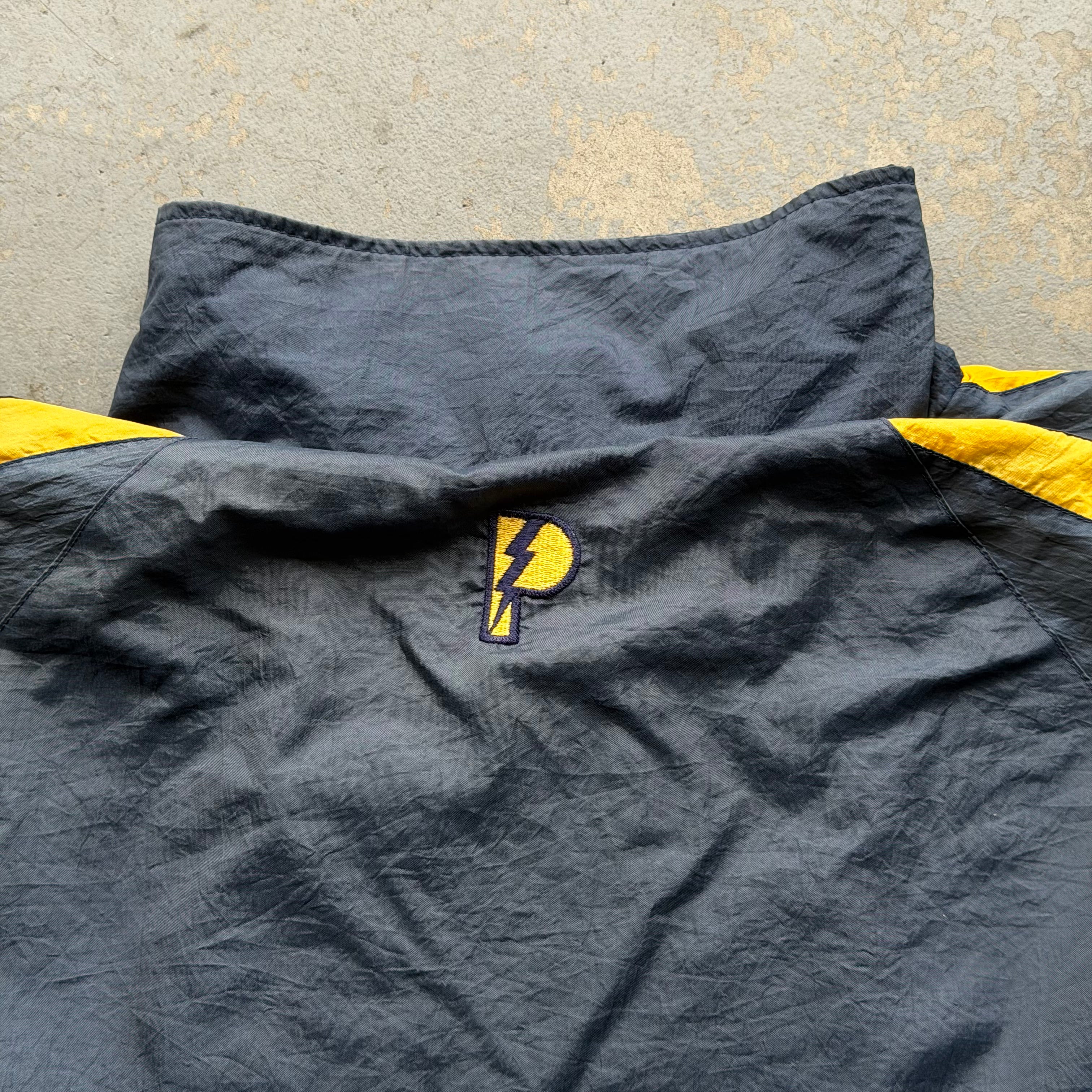 90'S CHARGERS PRO PLAYER NFL EXPERIENCE WINDBREAKER JACKET (2XL)