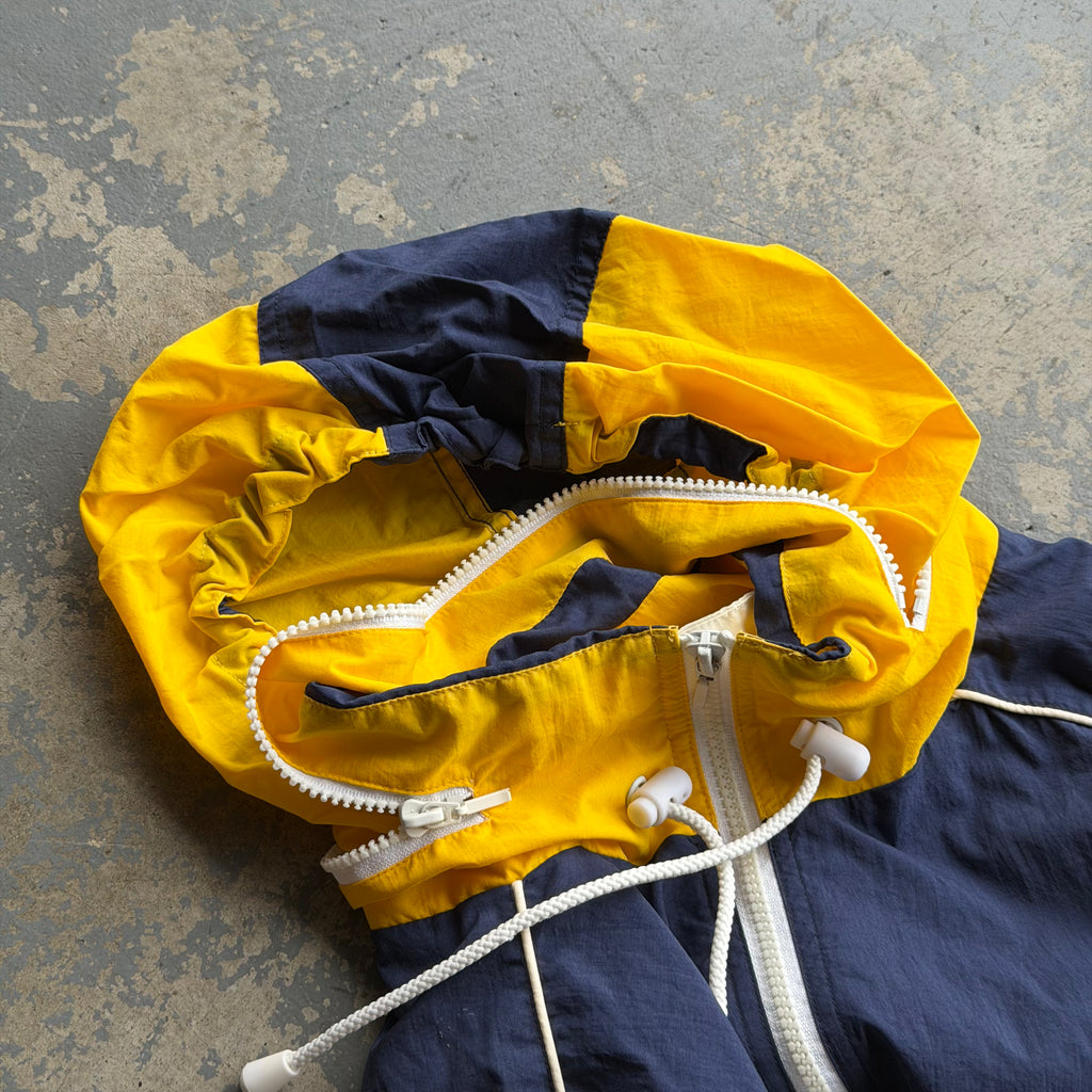 90'S CHARGERS LOGO ATHLETIC NYLON HELMET JACKET (L)