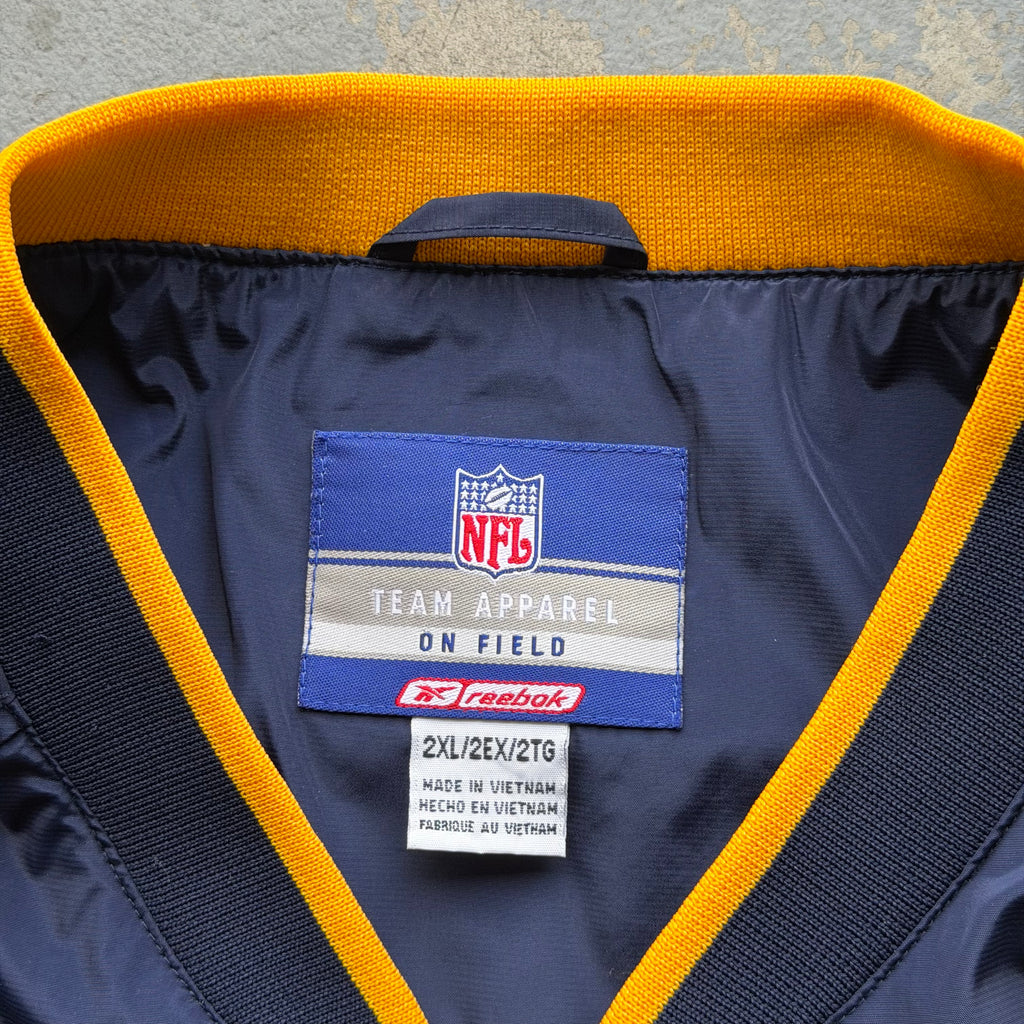 00'S CHARGERS REEBOK SD BOLT PULLOVER WINDBREAKER (2XL)