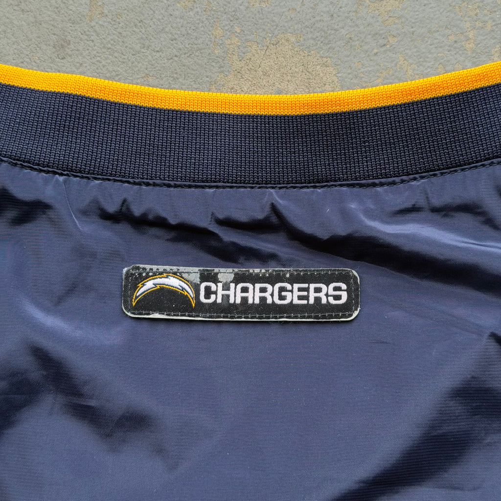 00'S CHARGERS REEBOK SD BOLT PULLOVER WINDBREAKER (2XL)