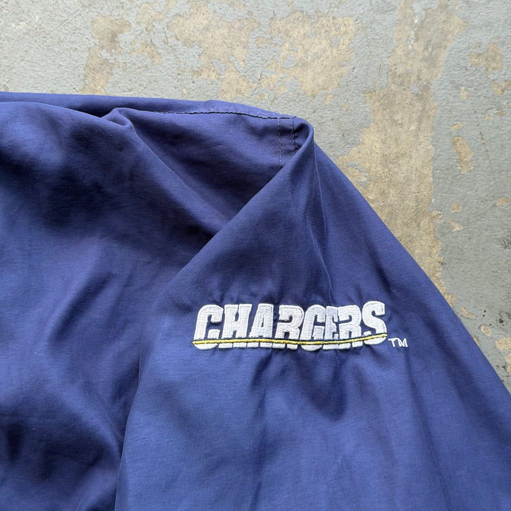 90'S CHARGERS PRO LINE REEBOK PULLOVER WINDBREAKER (L)