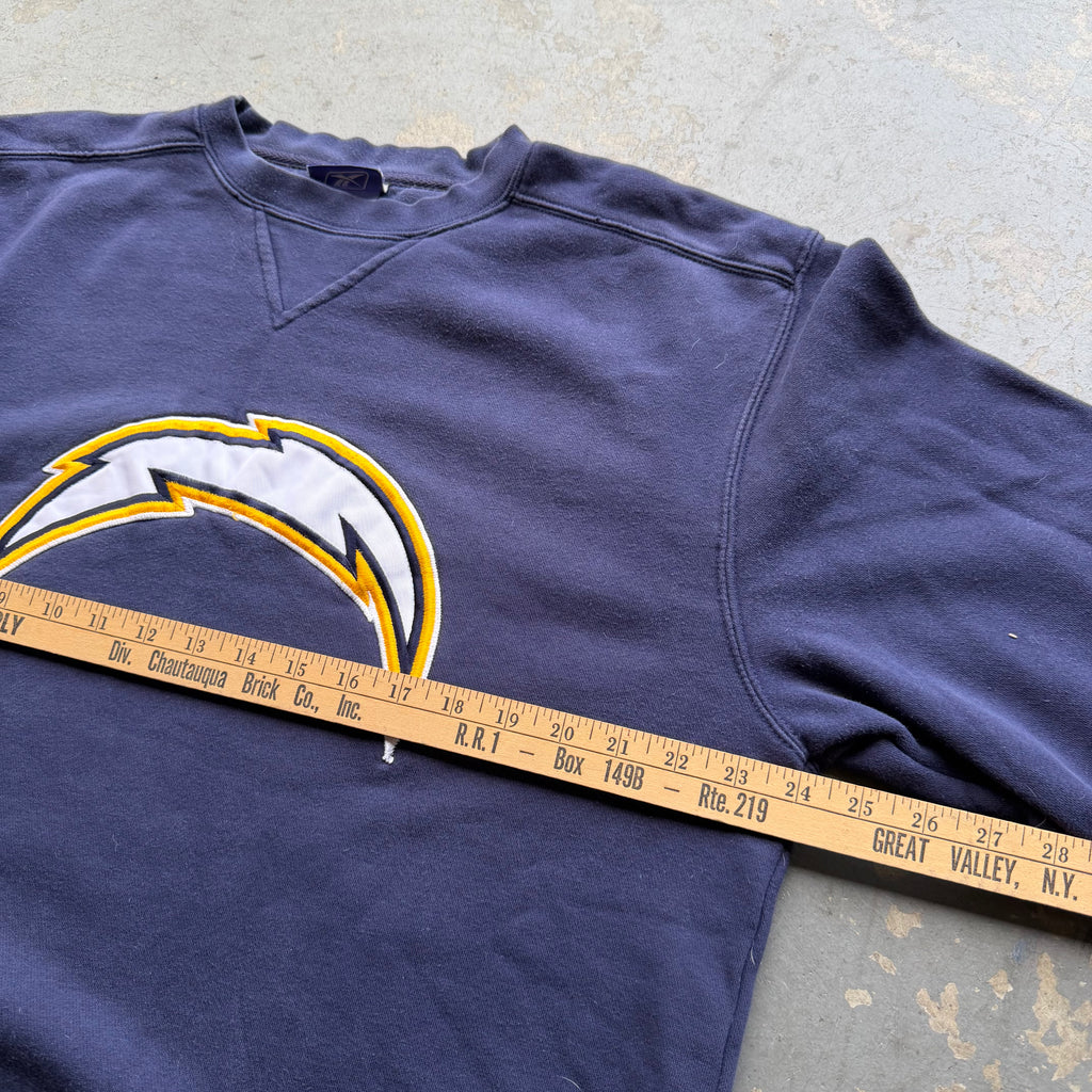 00'S CHARGERS LIGHTNING BOLT CREWNECK (M)