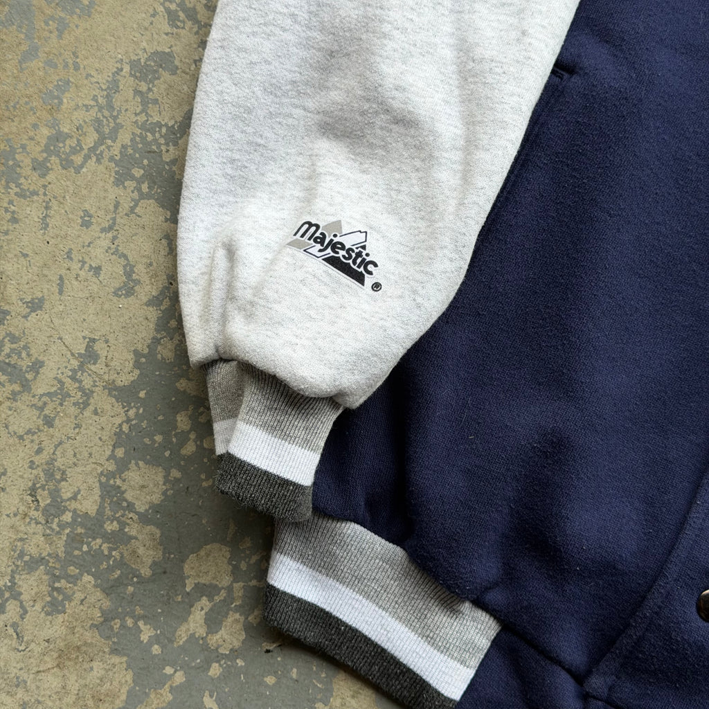90'S CHARGERS MAJESTIC VARSITY SWEATSHIRT JACKET (M)