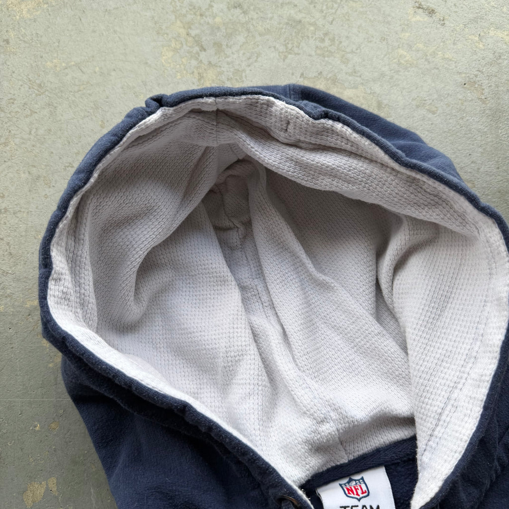 00'S CHARGERS SAN DIEGO WOMEN'S ZIP UP HOODIE (L)