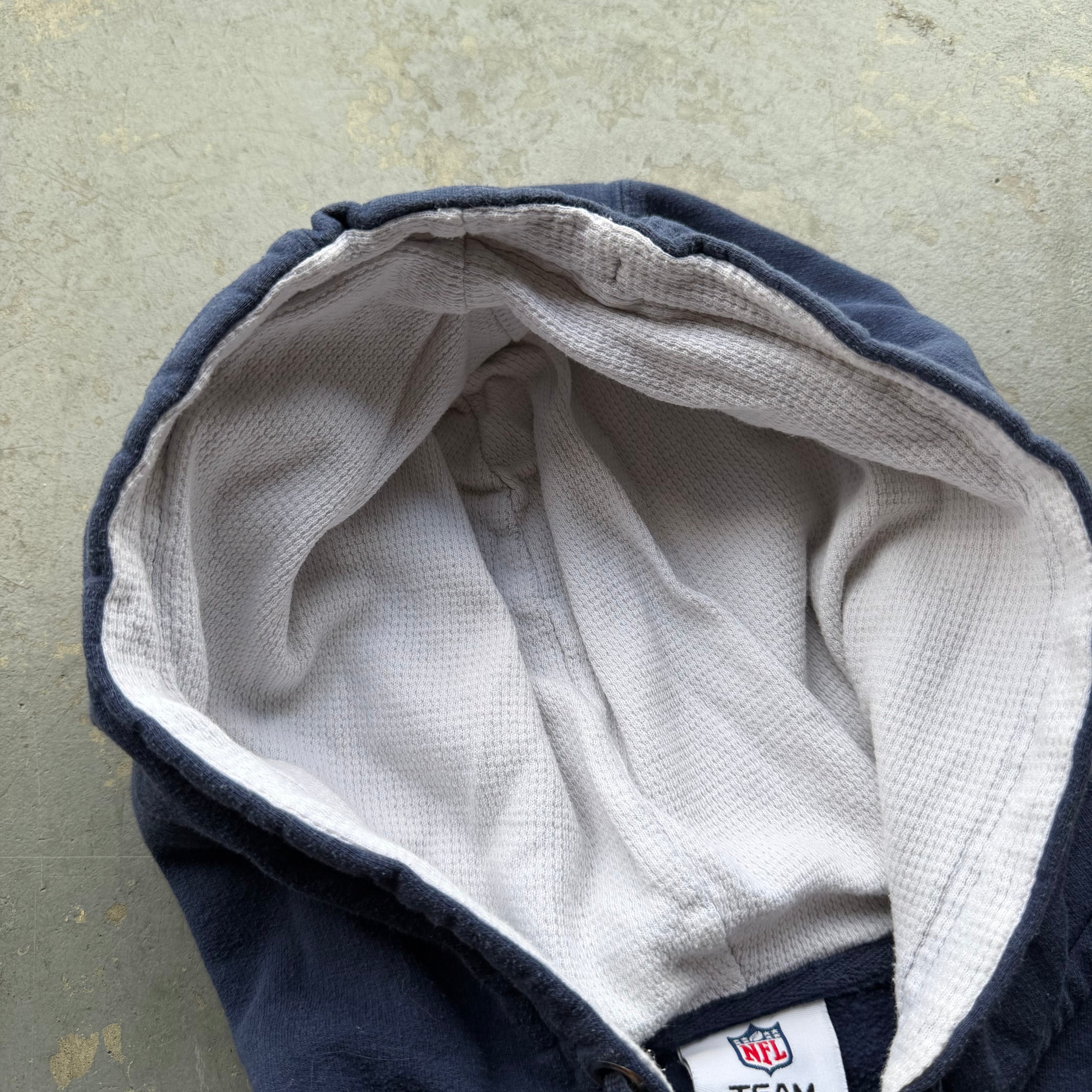 00'S CHARGERS SAN DIEGO WOMEN'S ZIP UP HOODIE (L)