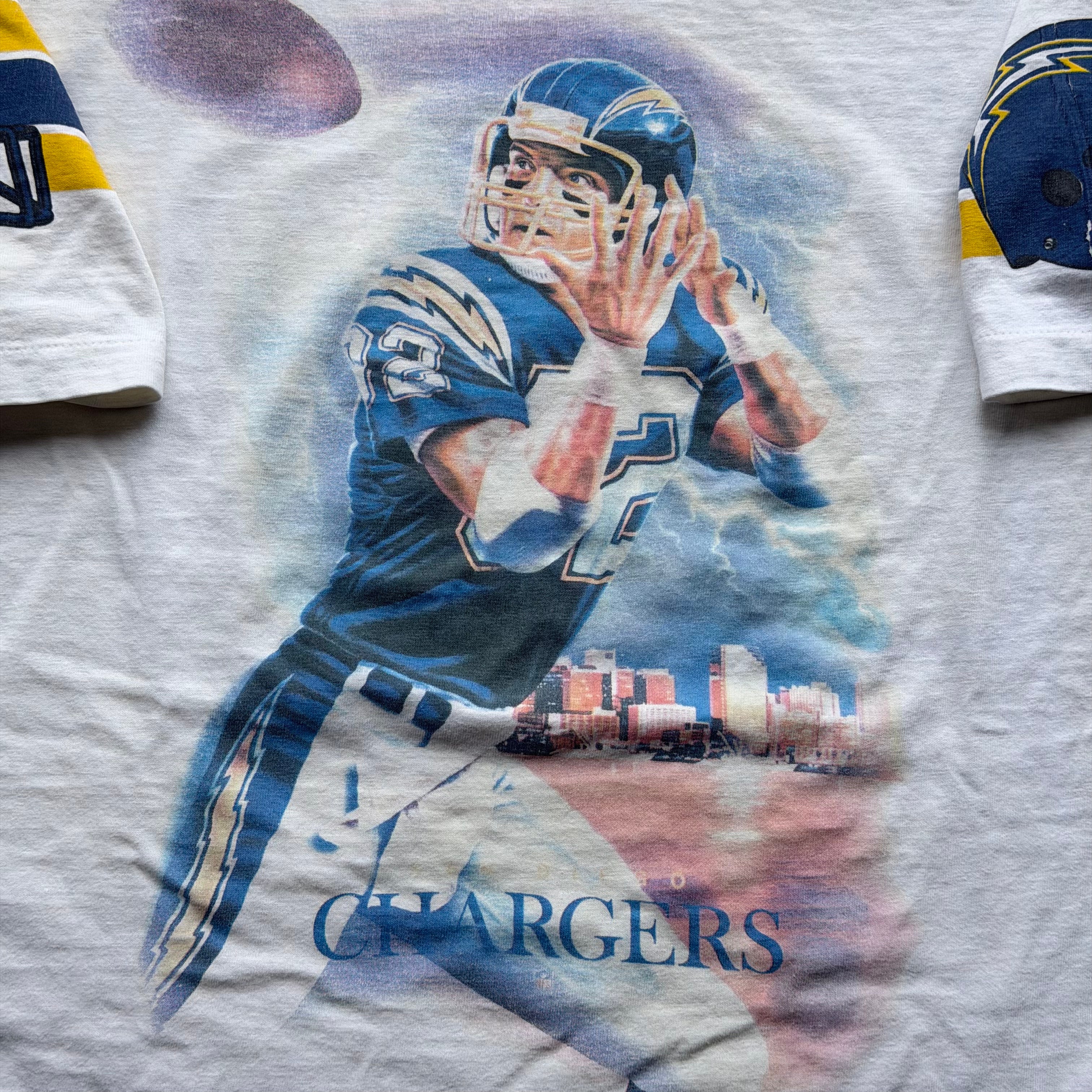 90'S CHARGERS SAN DIEGO RECEIVER T-SHIRT (XL)