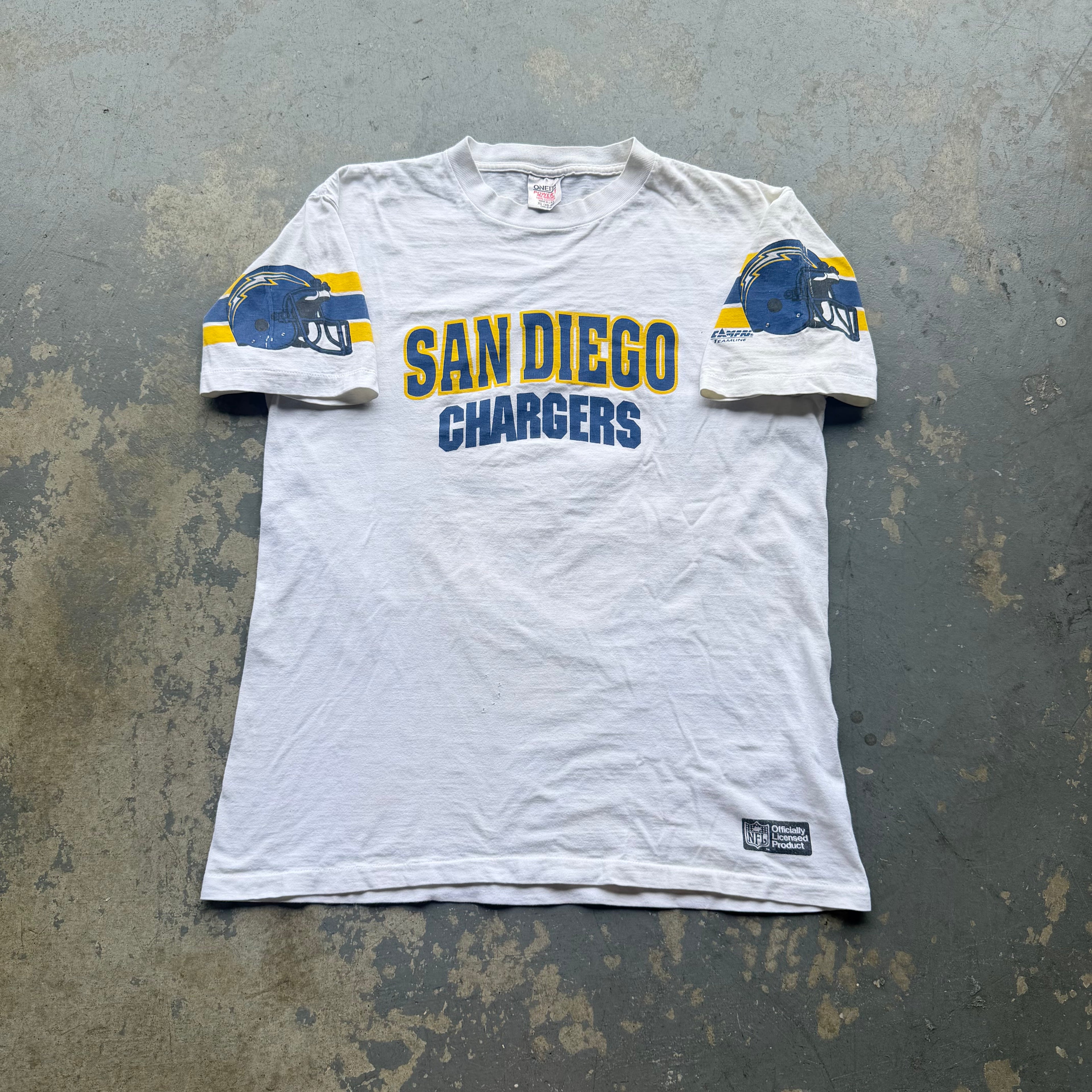 90'S CHARGERS SAN DIEGO RECEIVER T-SHIRT (XL)