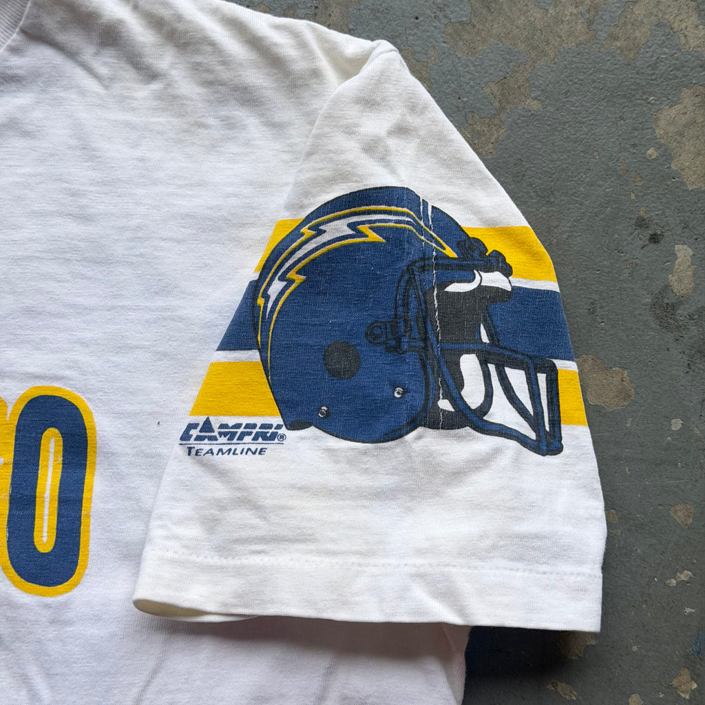 90'S CHARGERS SAN DIEGO RECEIVER T-SHIRT (XL)