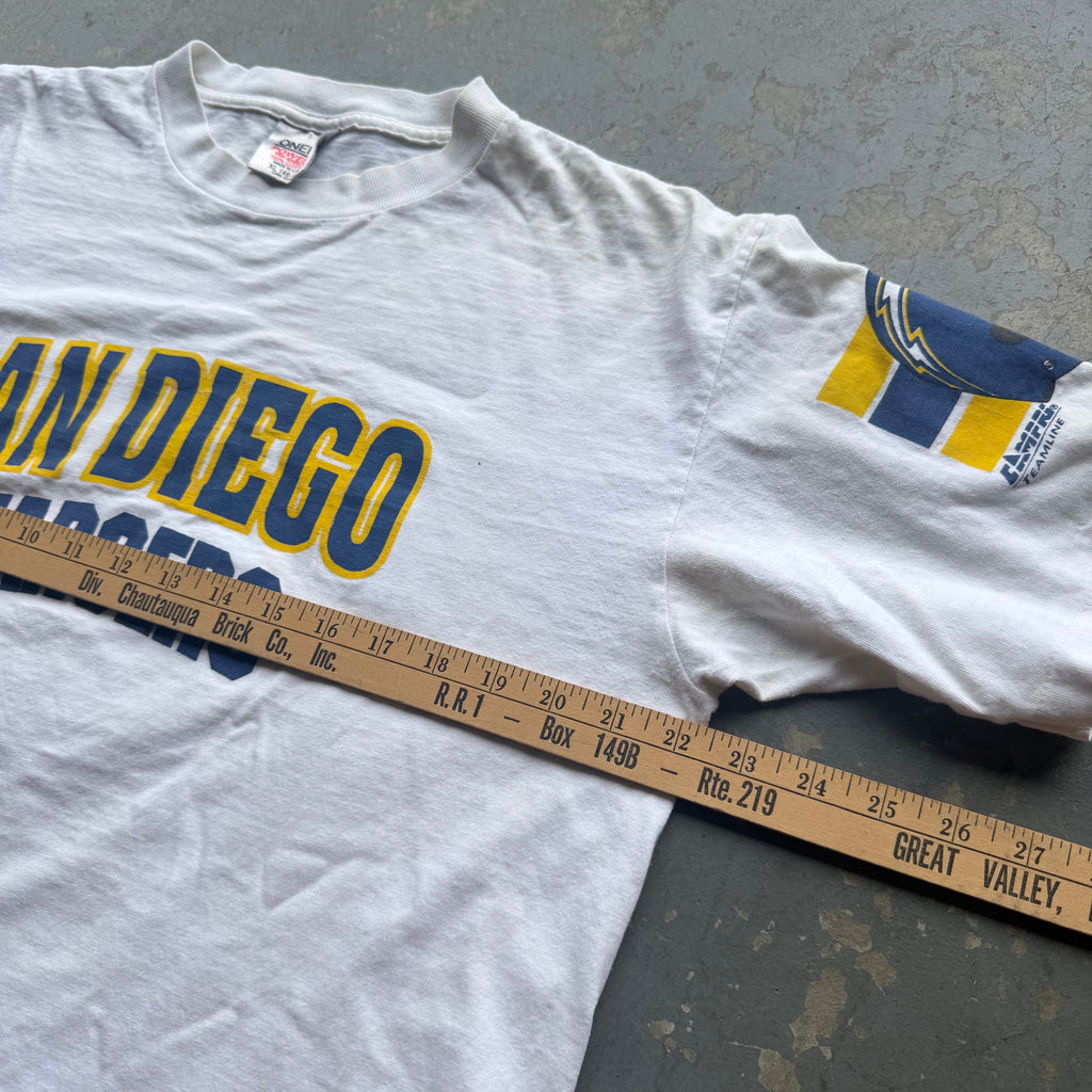 90'S CHARGERS SAN DIEGO RECEIVER T-SHIRT (XL)