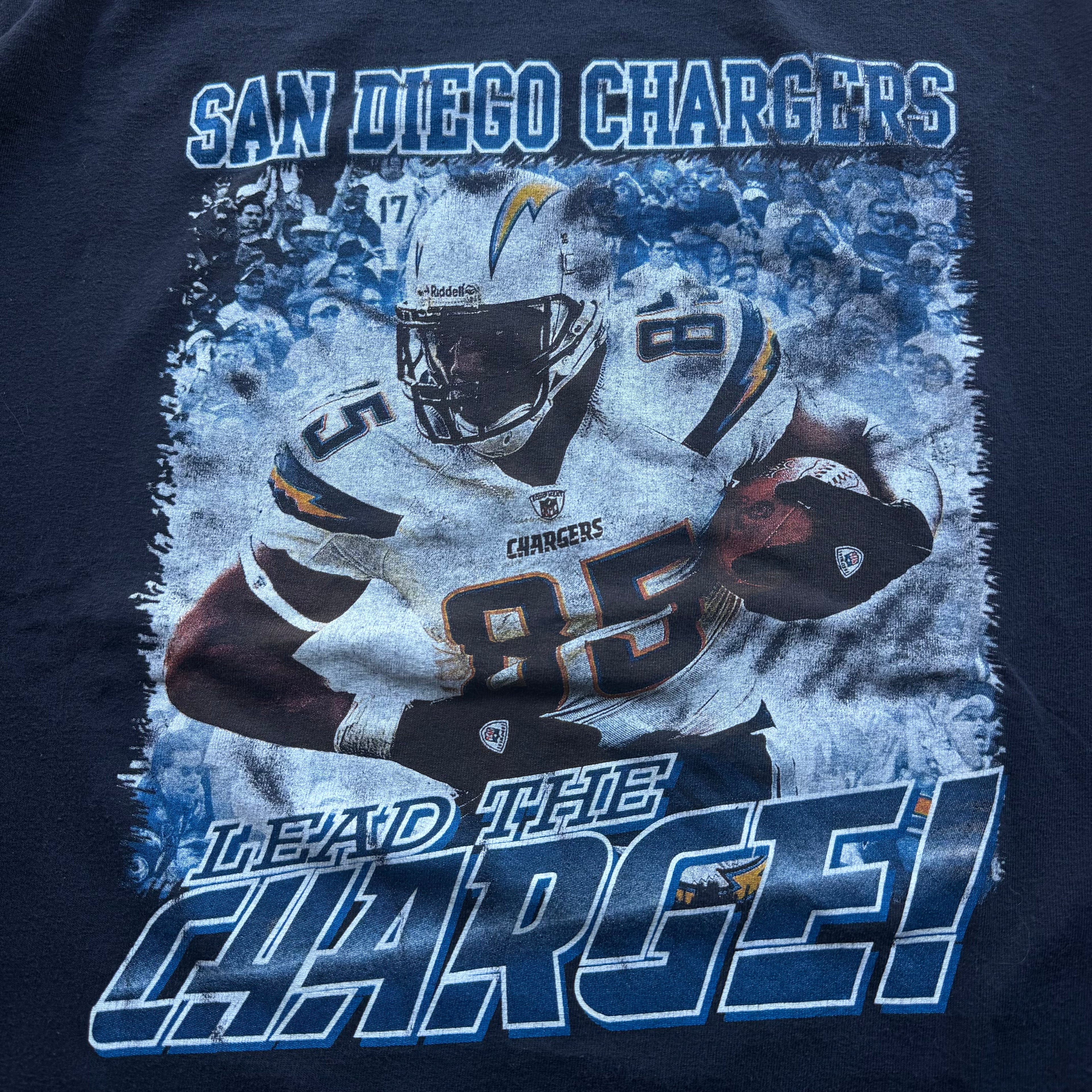 00'S CHARGERS ANTONIO GATES LEAD THE CHARGE TEE (XXL)
