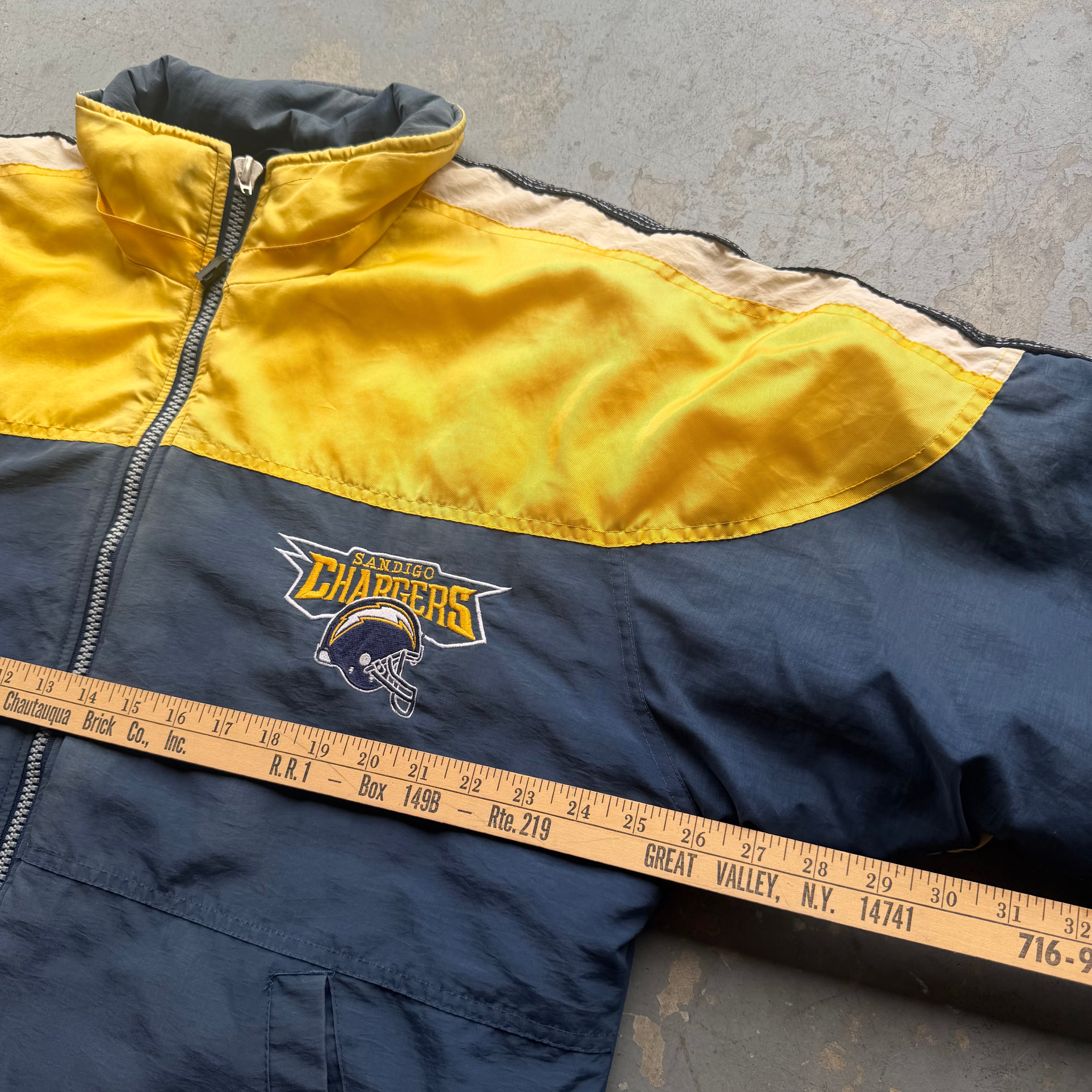 90'S CHARGERS STARTER PRO LINE JACKET (M)