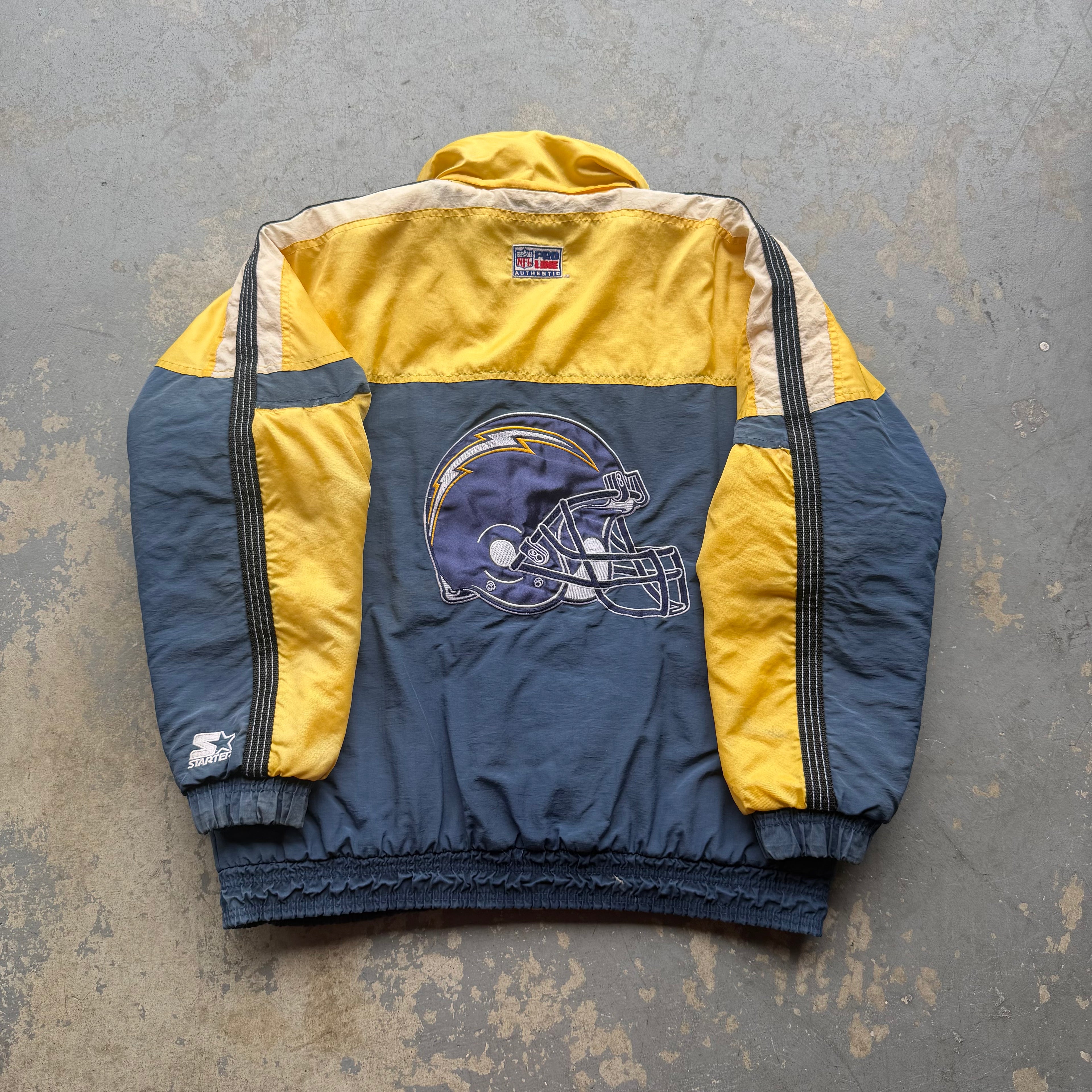 90'S CHARGERS STARTER PRO LINE JACKET (M)