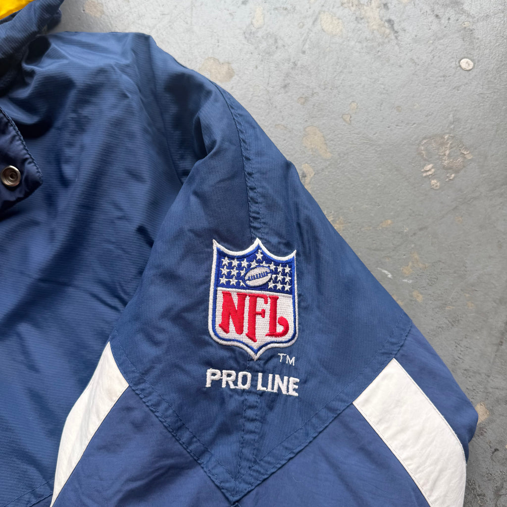 90'S CHARGERS STARTER PRO LINE PULLOVER JACKET (L)