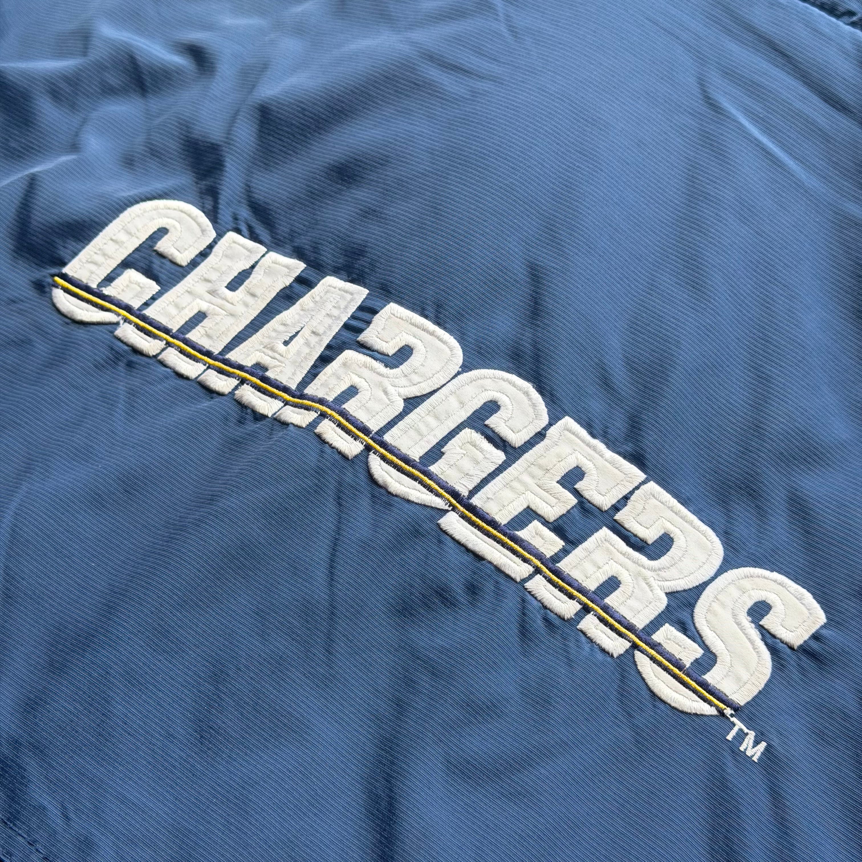 90'S CHARGERS STARTER PRO LINE PULLOVER JACKET (L)