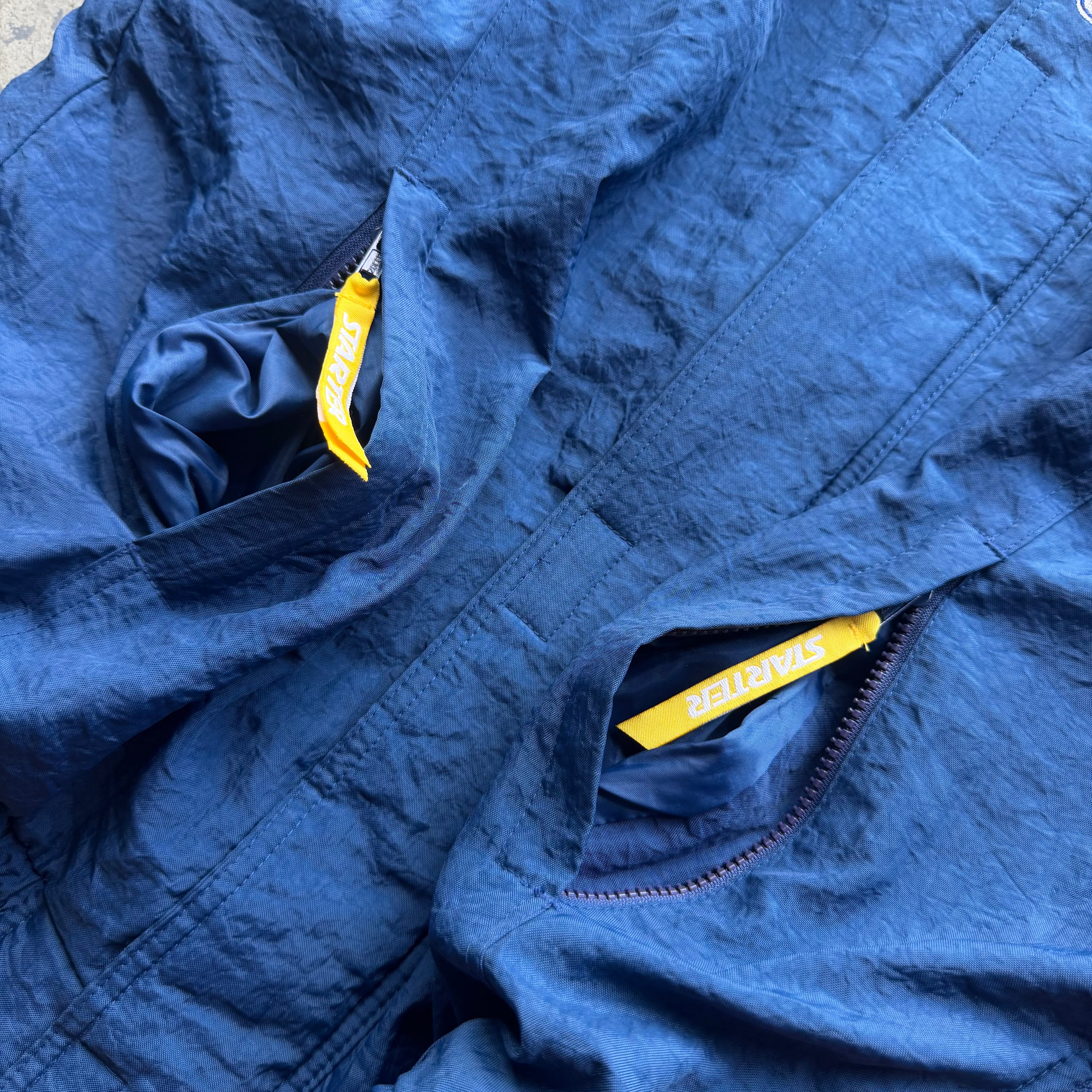90'S CHARGERS STARTER PRO LINE SIDLEINE JACKET (L)