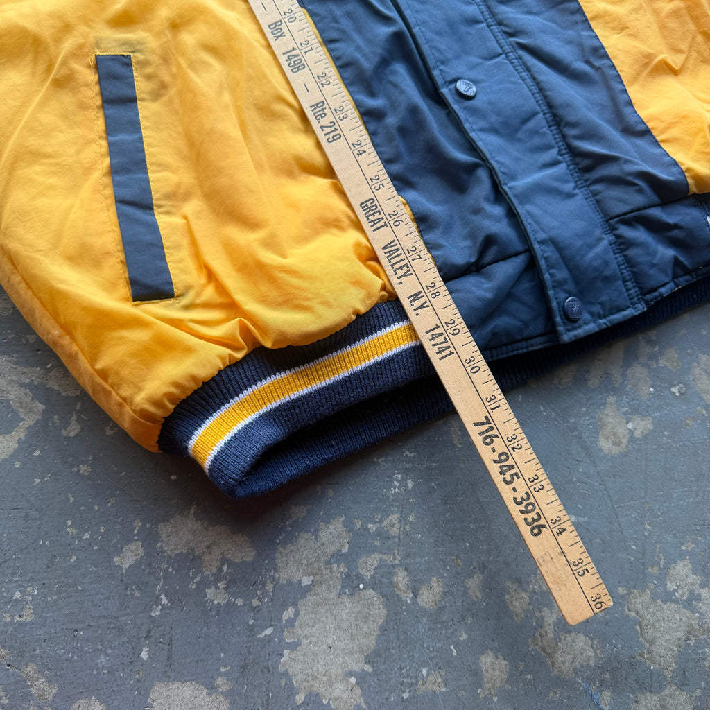 90'S CHARGERS LOGO 7 PUFFER JACKET (L)