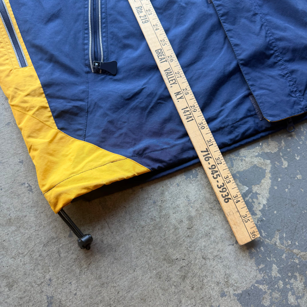 00'S CHARGERS NFL HOODED NYLON SHELL JACKET (L)