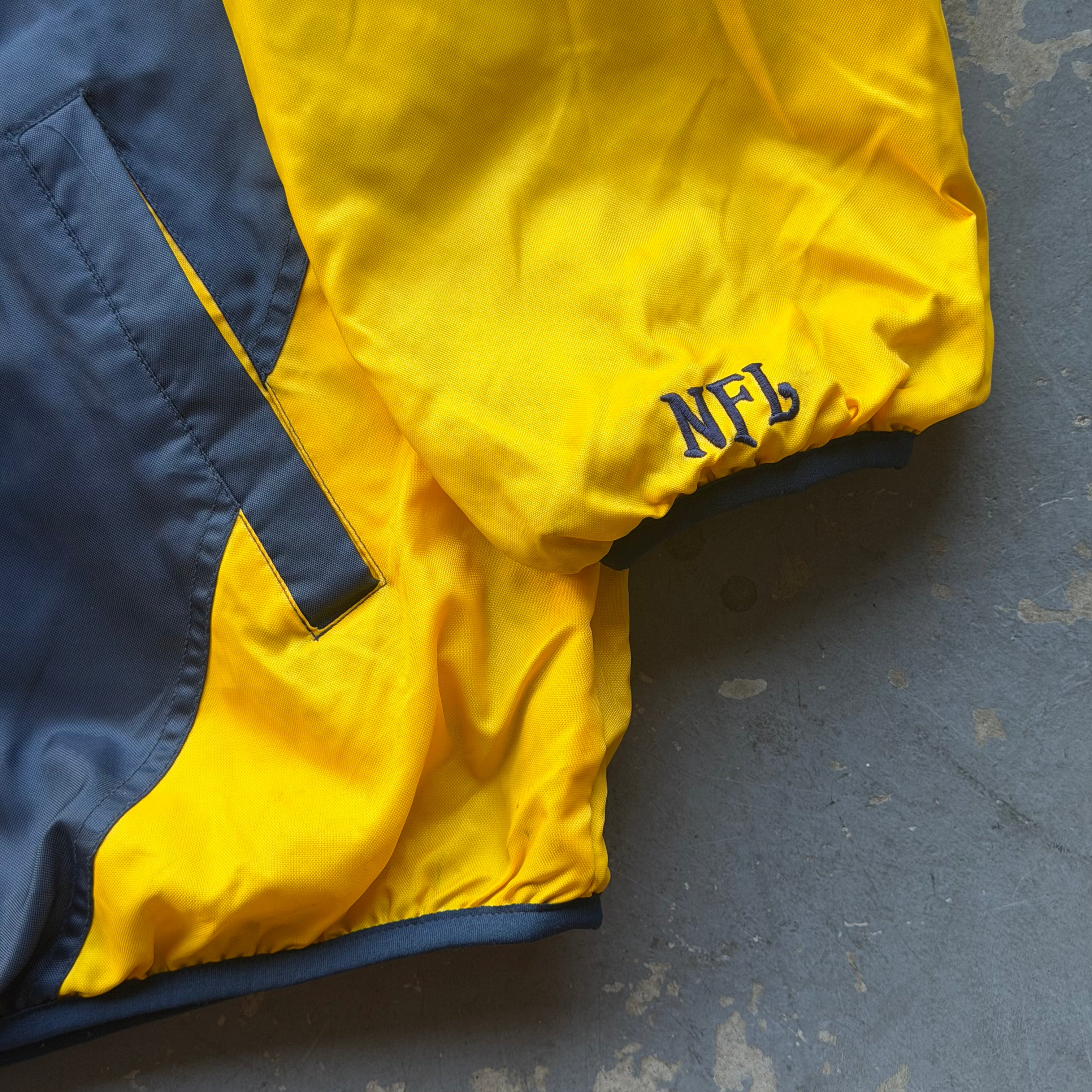 00'S CHARGERS 2-IN-1 FLEECE LINED JACKET (L)