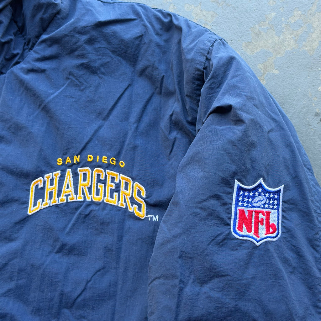 90'S CHARGERS STARTER NFL PUFFER JACKET (S)