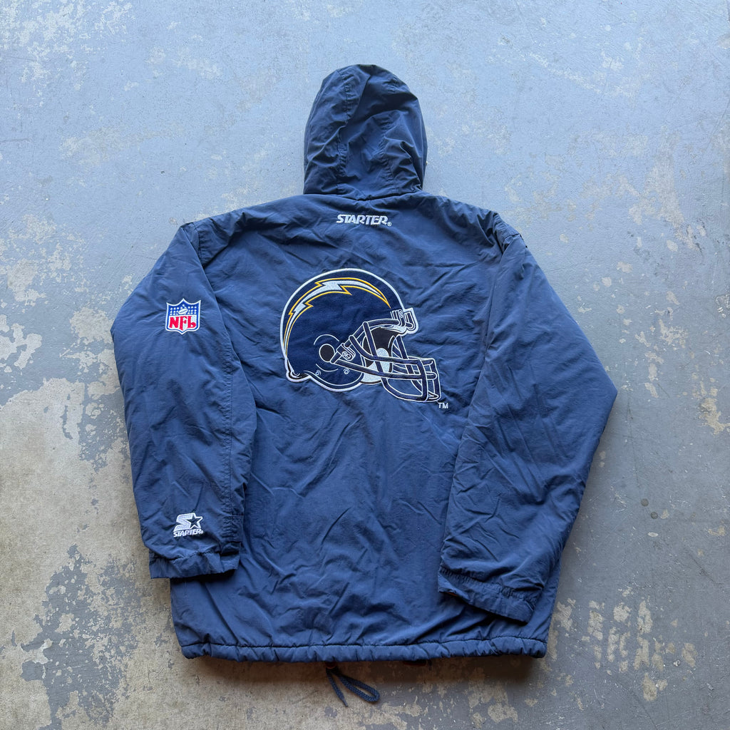 90'S CHARGERS STARTER NFL PUFFER JACKET (S)