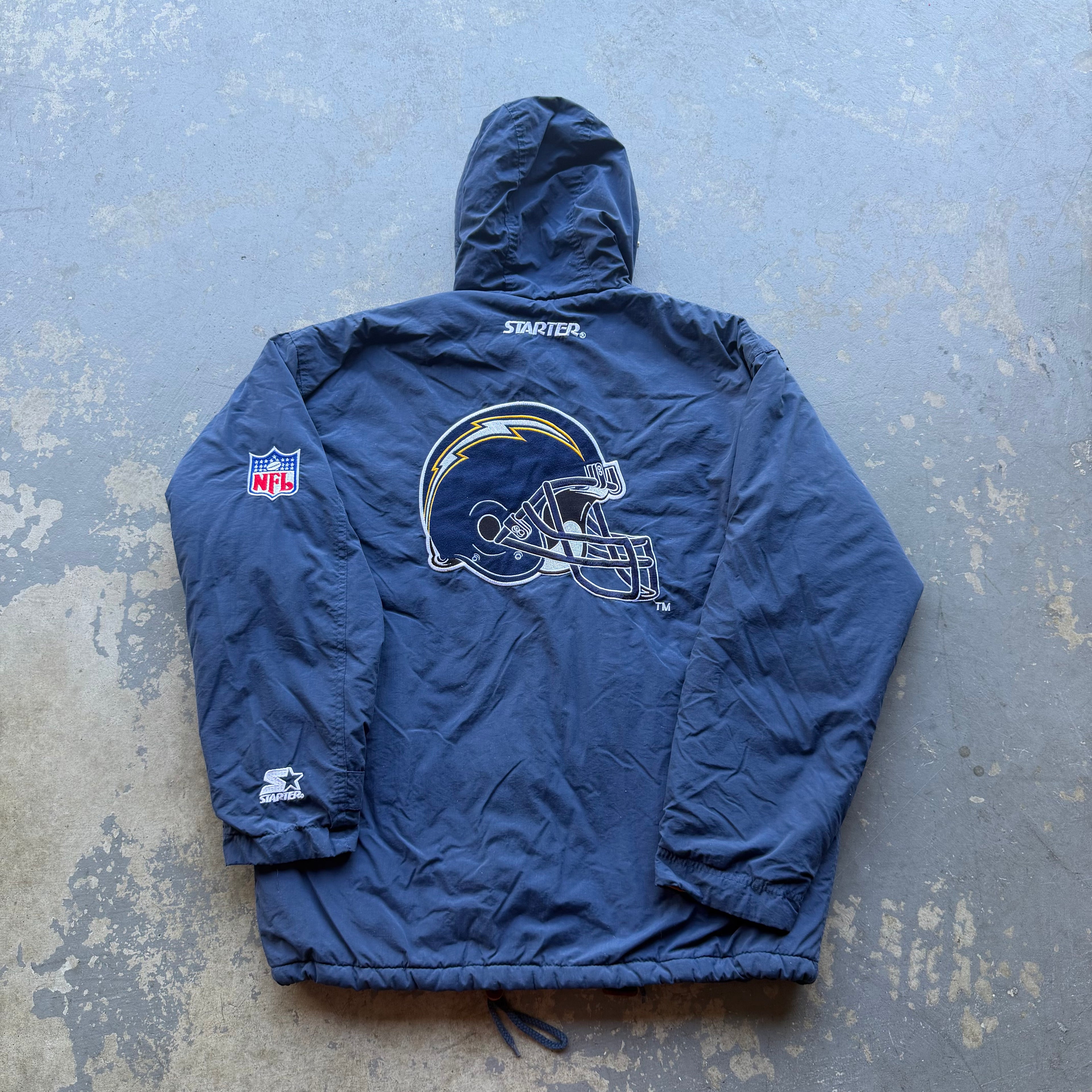 90'S CHARGERS STARTER NFL PUFFER JACKET (S)
