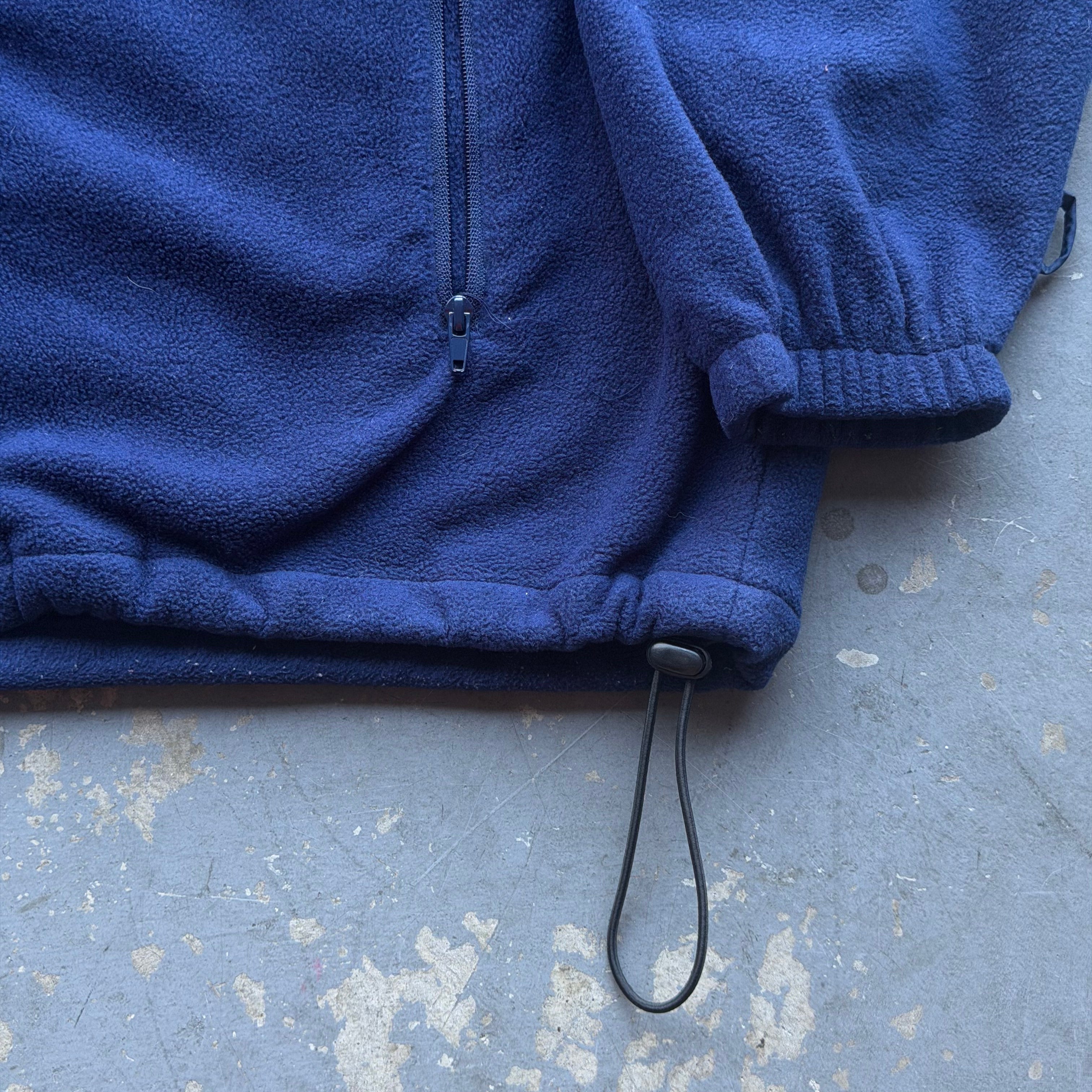00'S CHARGERS NAVY BLUE FLEECE JACKET (L)