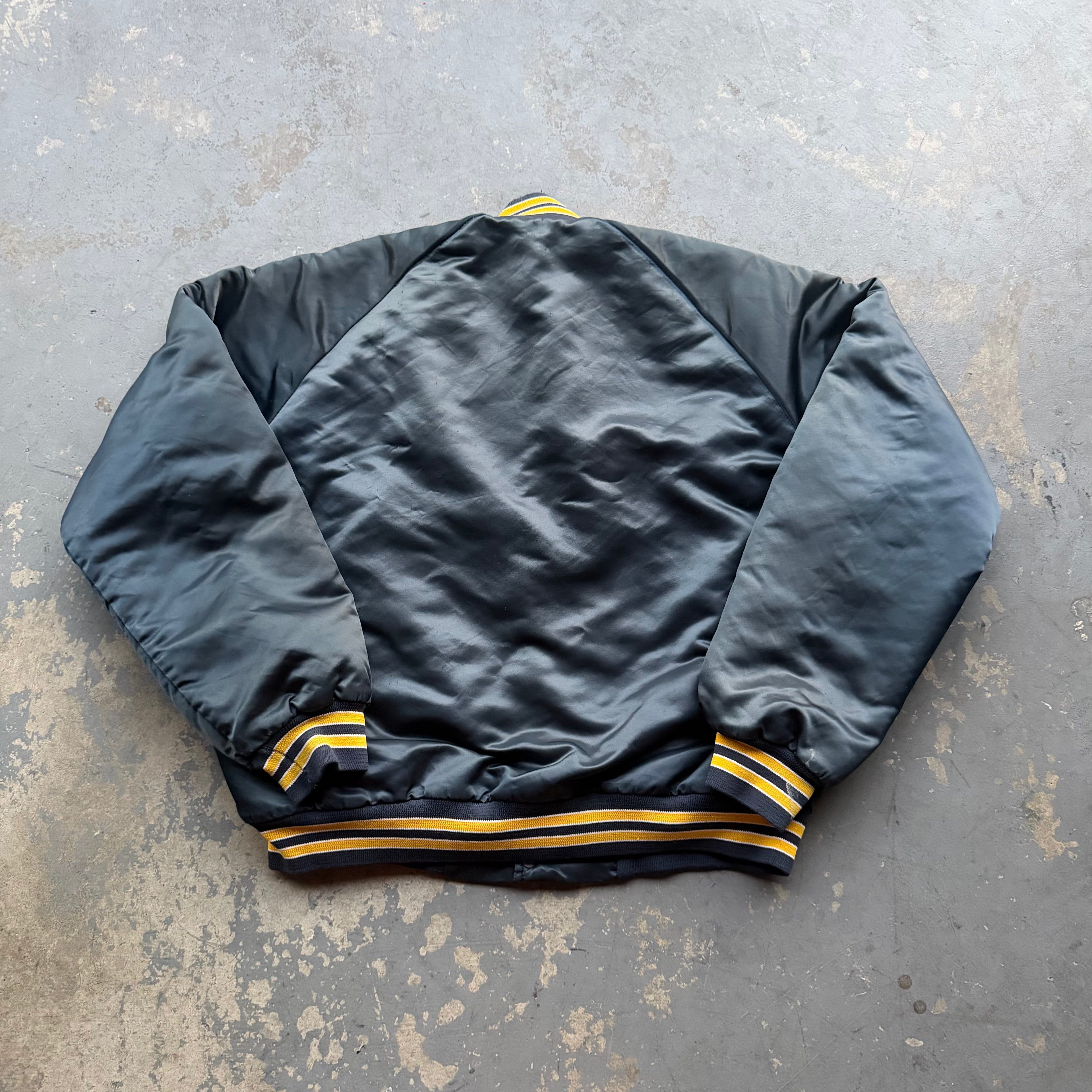 90'S CHARGERS SAN DIEGO CHALK LINE SATIN JACKET (L)