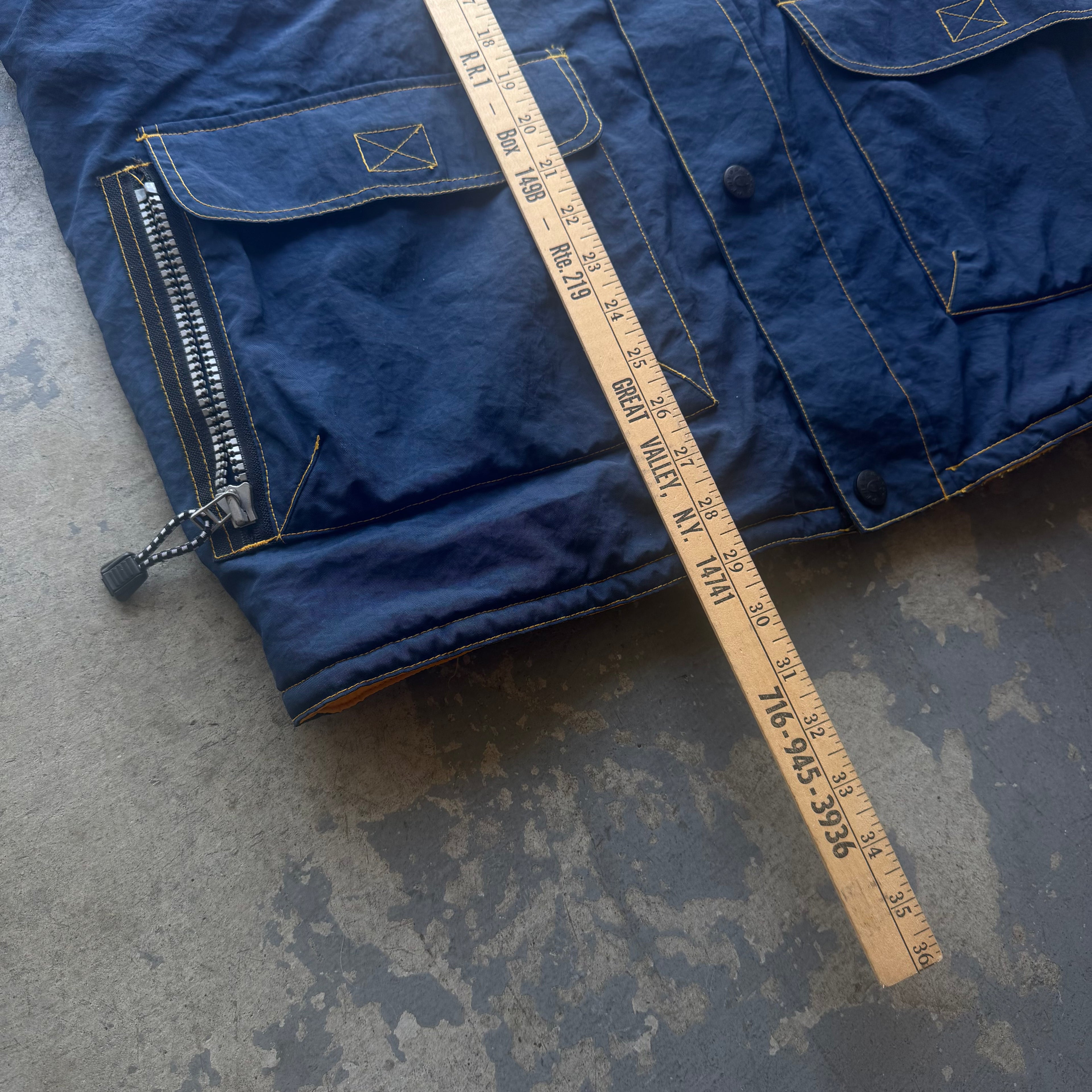 90'S CHARGERS CHAMPION SIDELINE SKI & SNOWBOARDING JACKET (L)