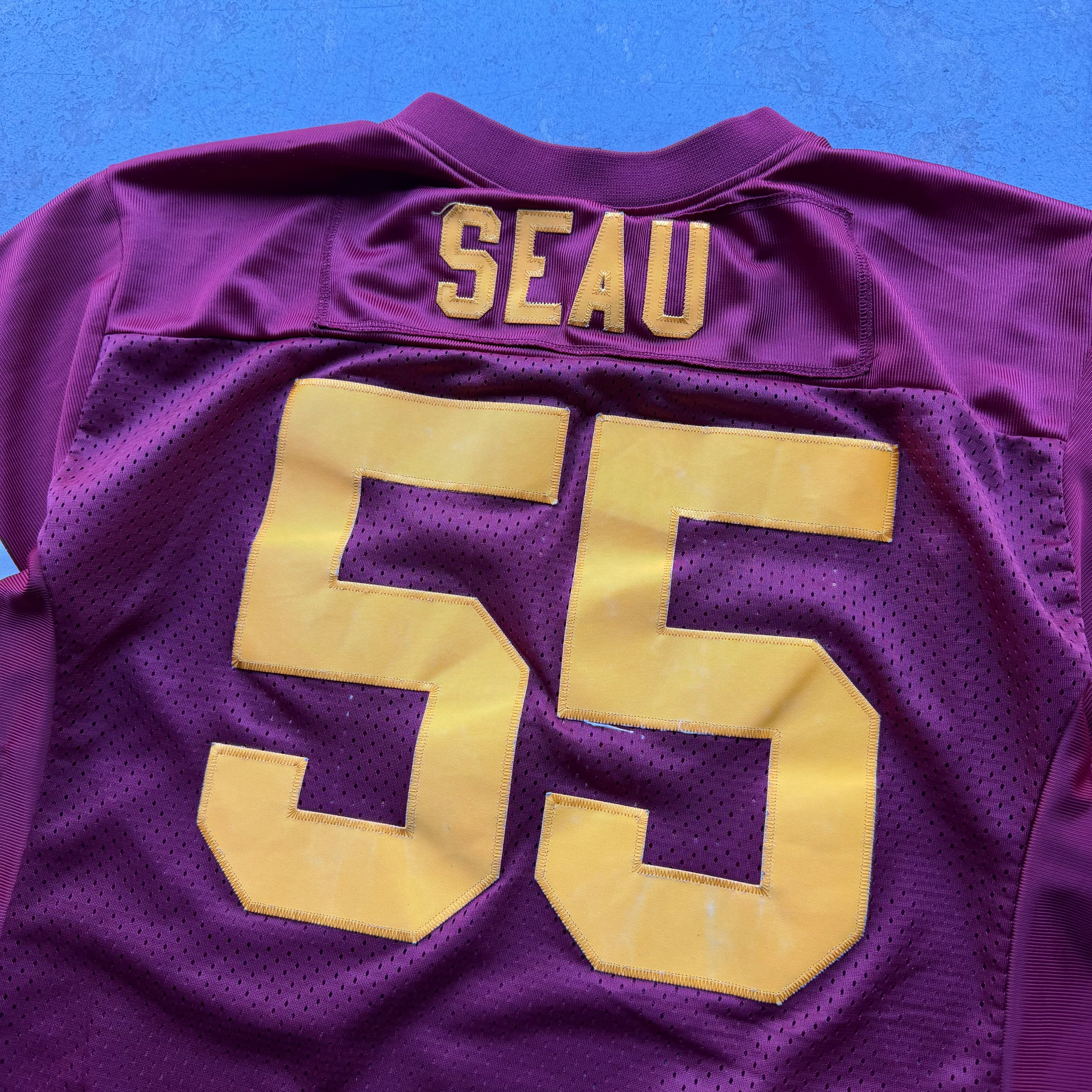 00'S NIKE USC JUNIOR SEAU JERSEY (M) 20.5x27