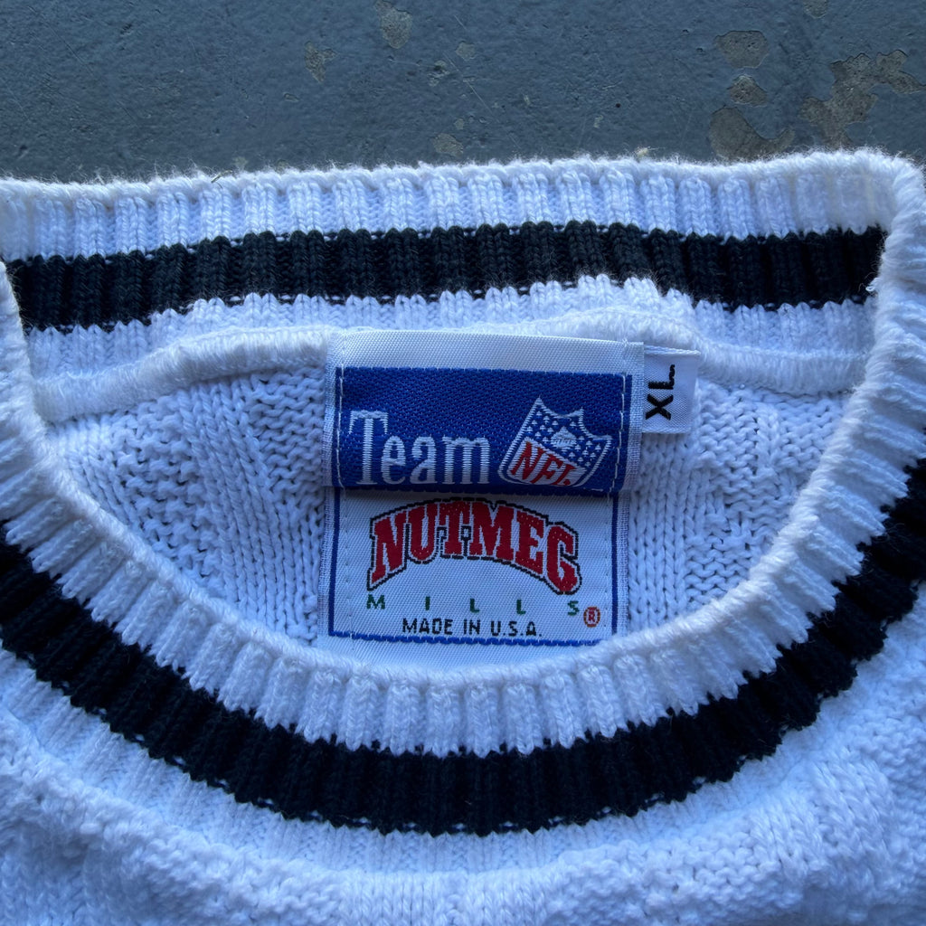 90’S NUTMEG CHARGERS FOOTBALL CLUB KNIT SWEATER (XL)