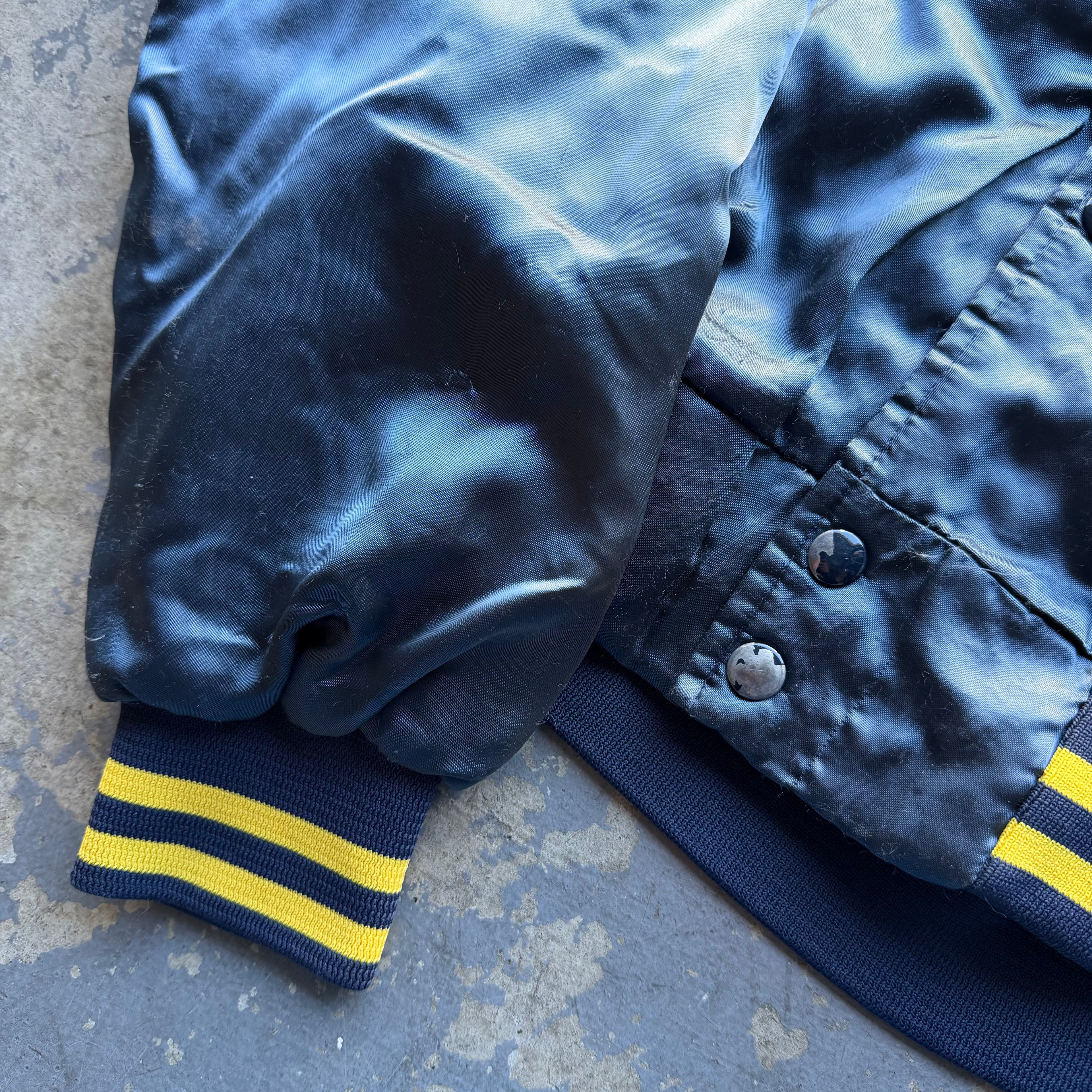 CHALKLINE SAN DIEGO CHARGERS SATIN JACKET (XL)