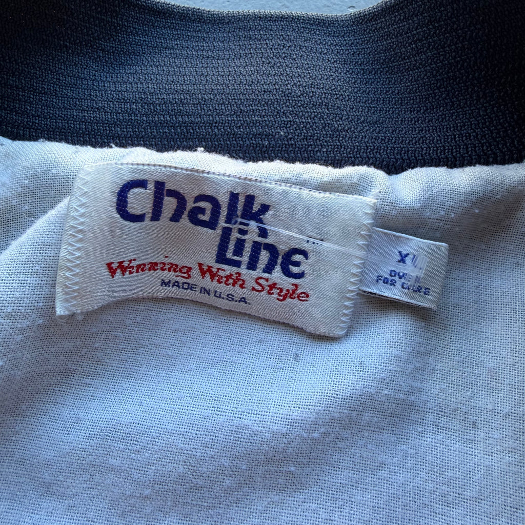 CHALKLINE SAN DIEGO CHARGERS SATIN JACKET (XL)